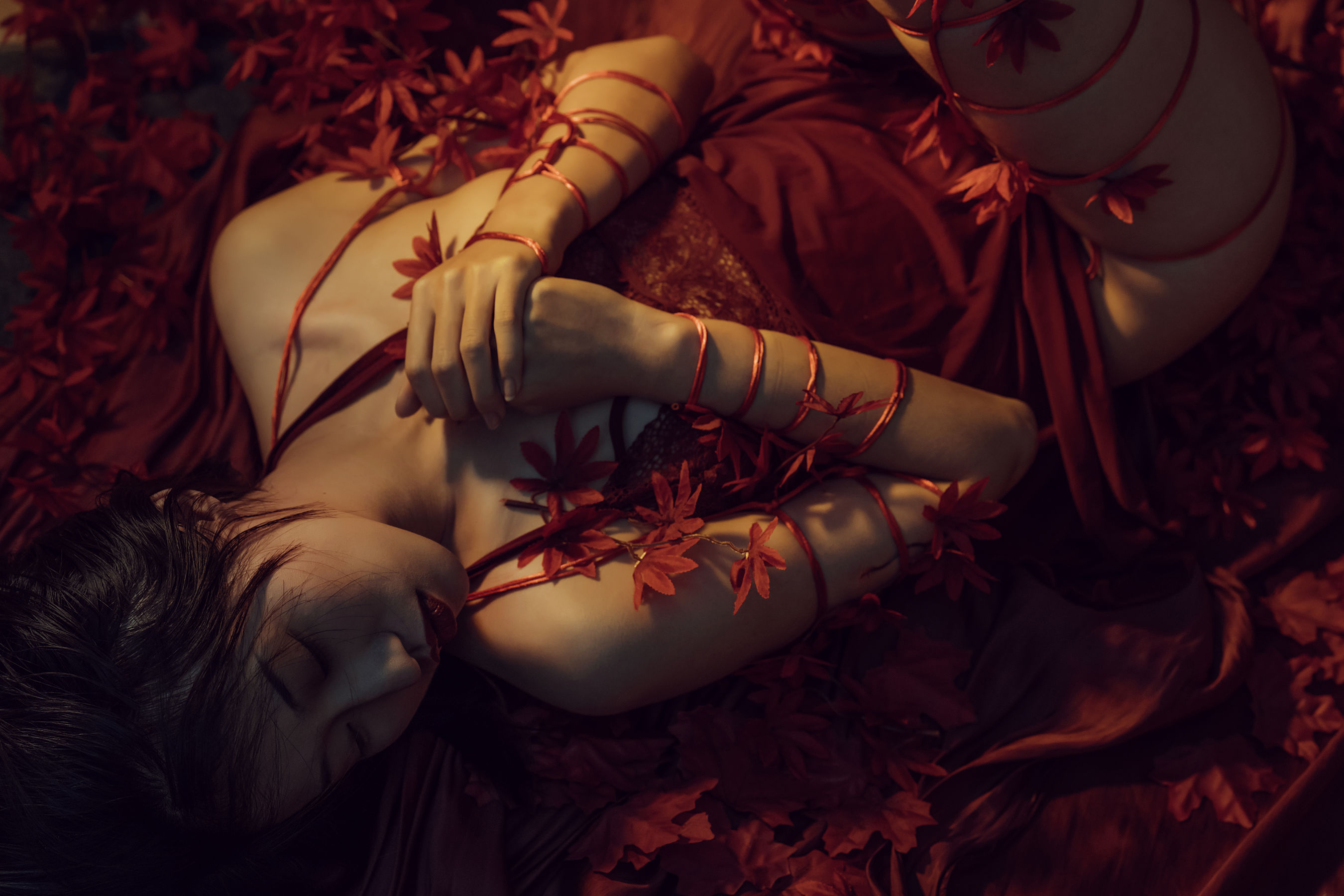 云溪溪 – 花与绳 [58P]