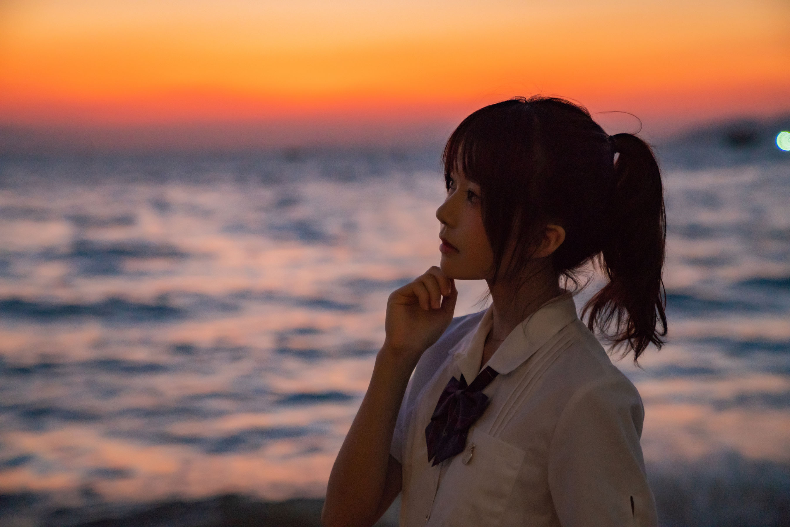 桜桃喵 – 逐海 [17P]