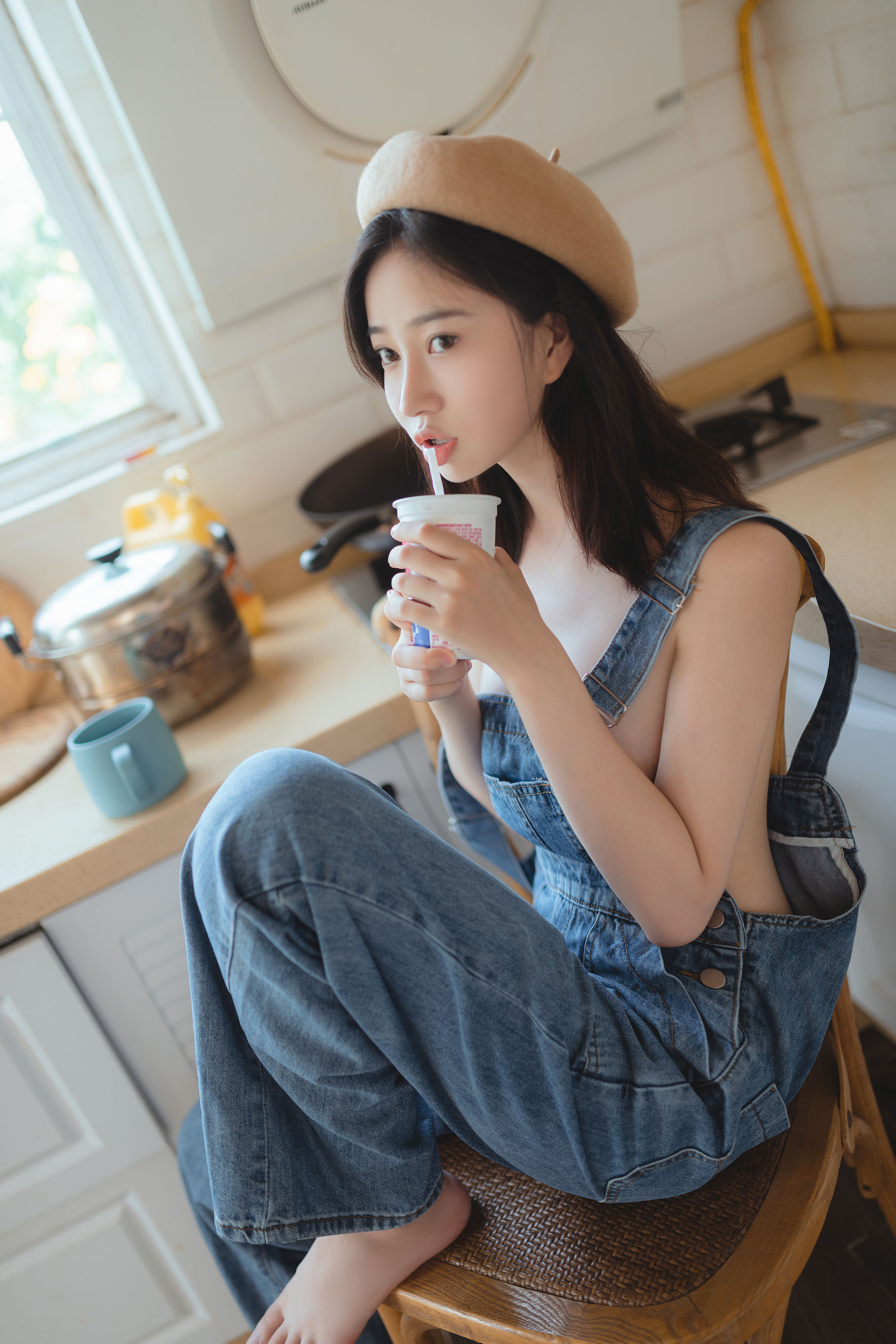 Nnian – 背带裤 [23P]