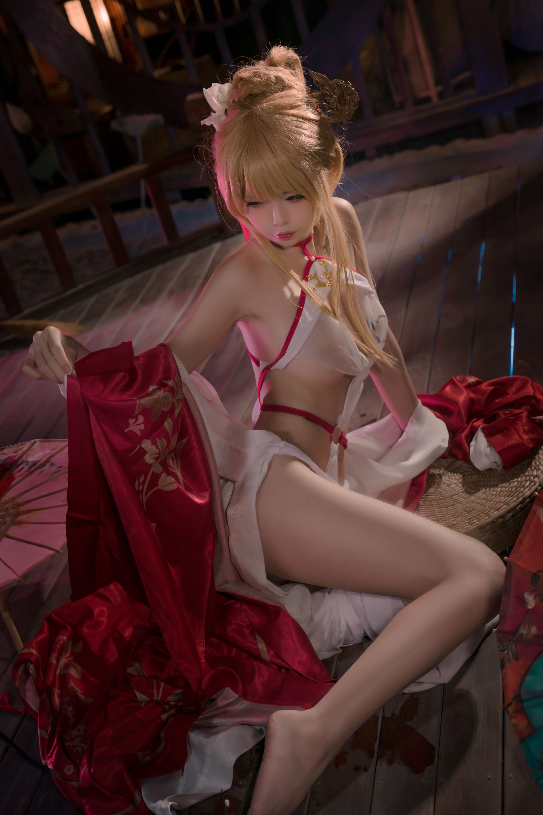 可可老师 – 碧蓝航线 光荣凉夜春雪 [50P]