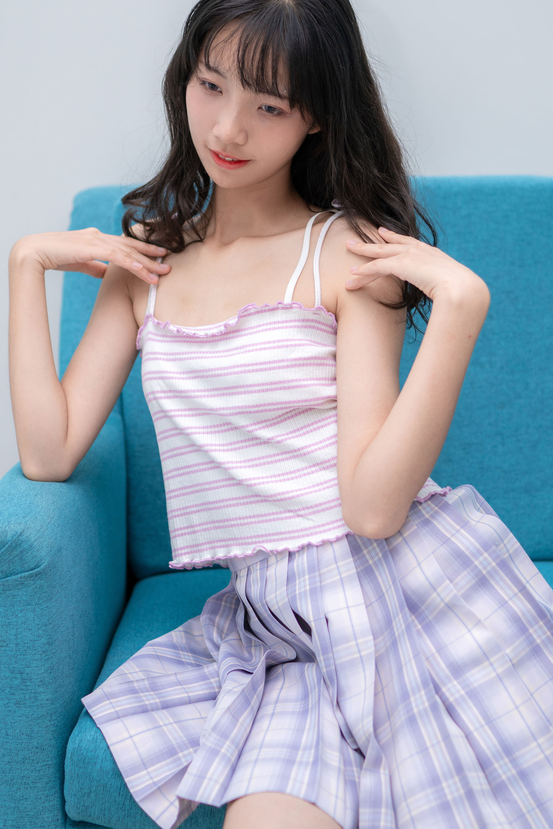 清纯妹子西瓜 – 清新JK [49P]