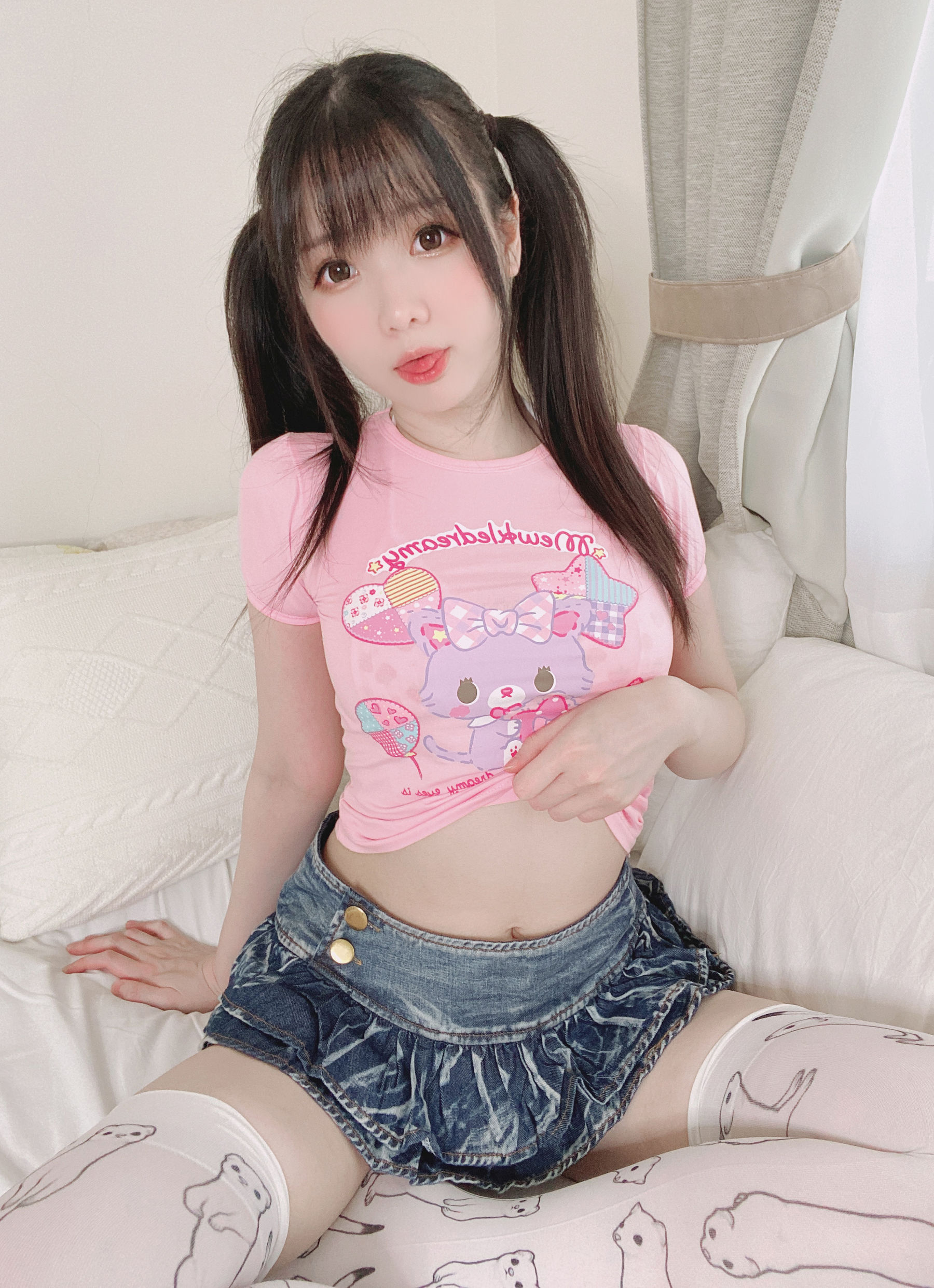 微博妹纸霜月shimo – お兄ちゃんー！ [15P]