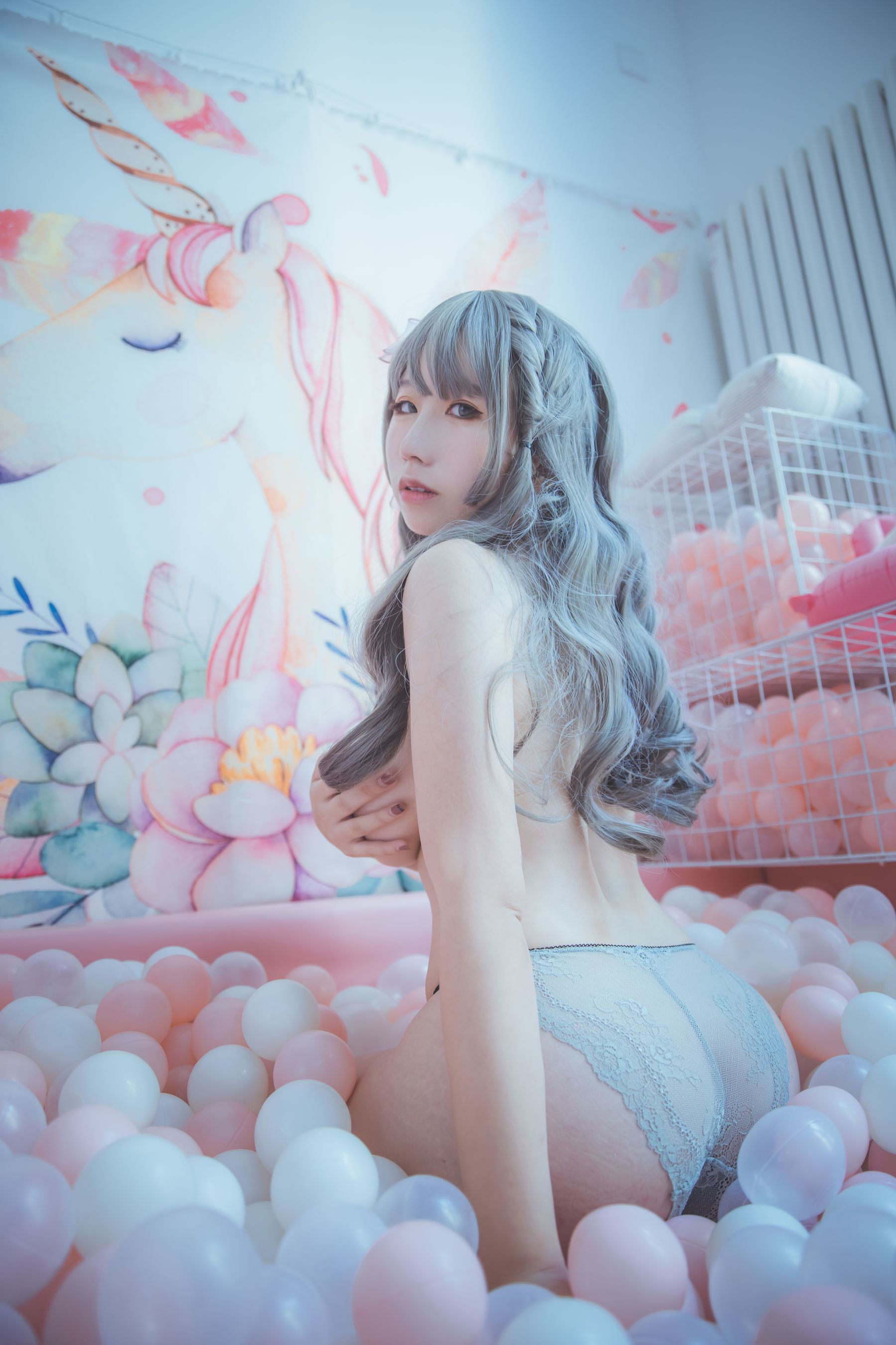 动漫博主从从从从鸾 海洋球 [52P]