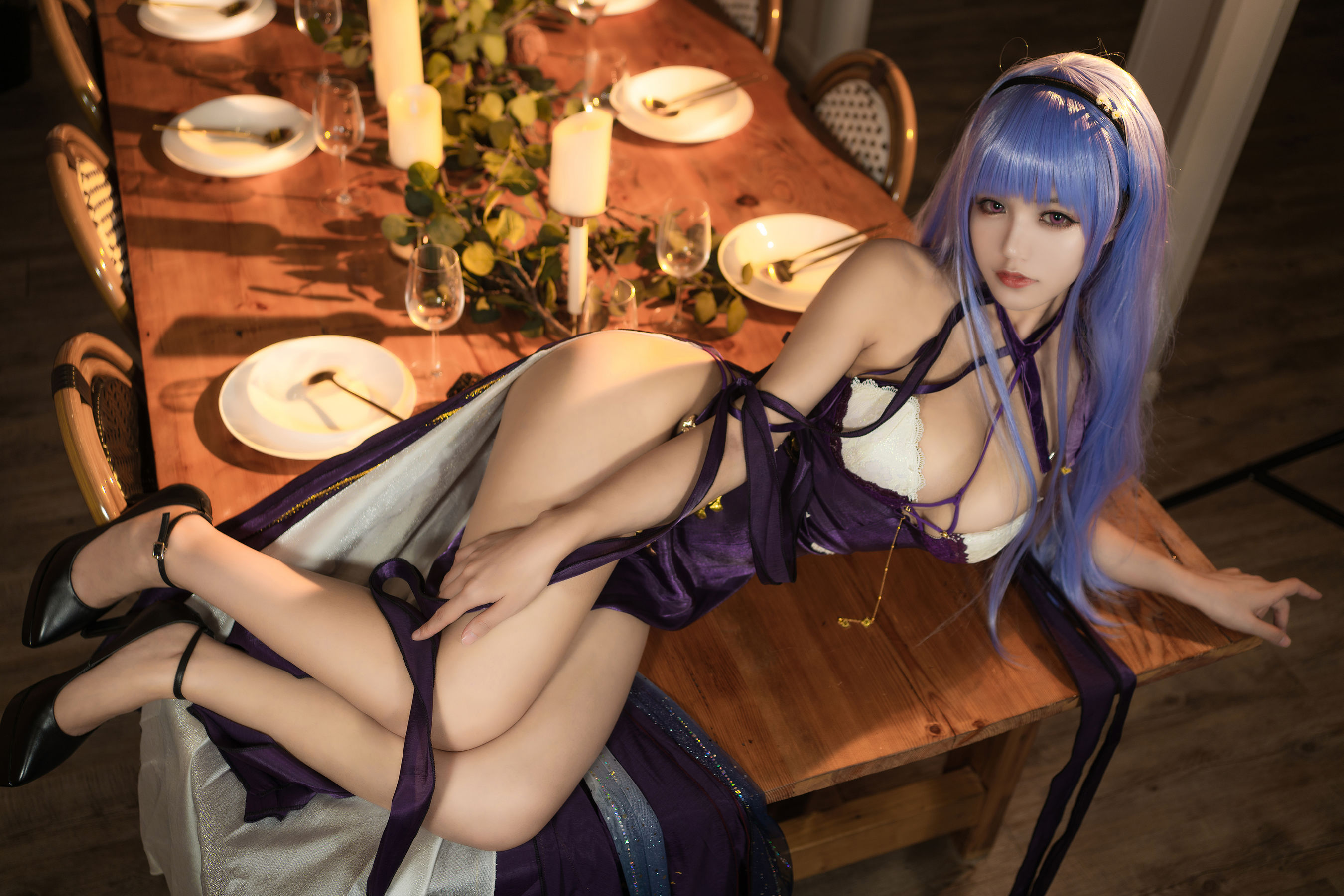 动漫博主小仓千代w – 黛朵礼服 [19P]