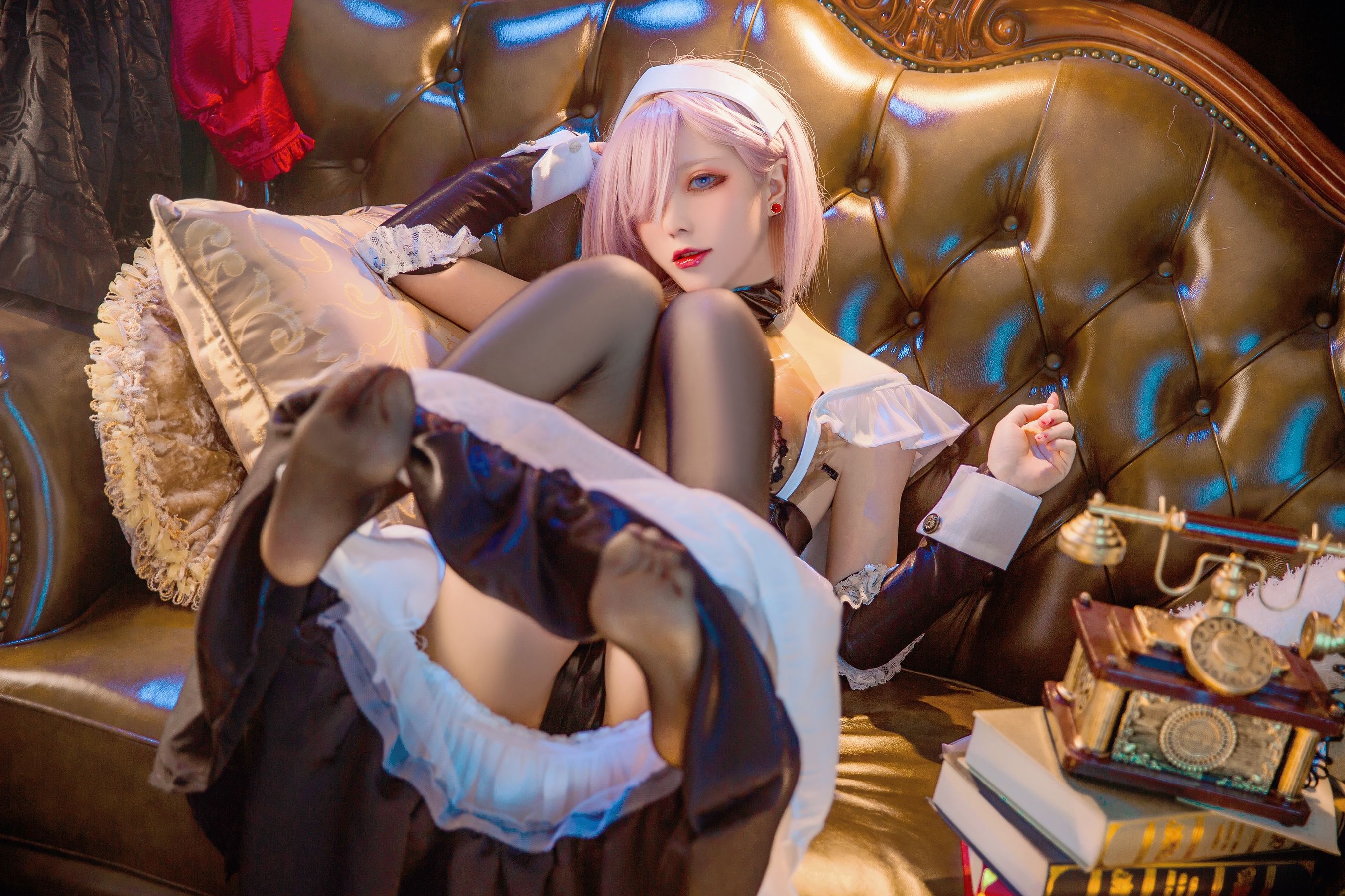 起司块wii – 宫本武藏 女仆 [51P]