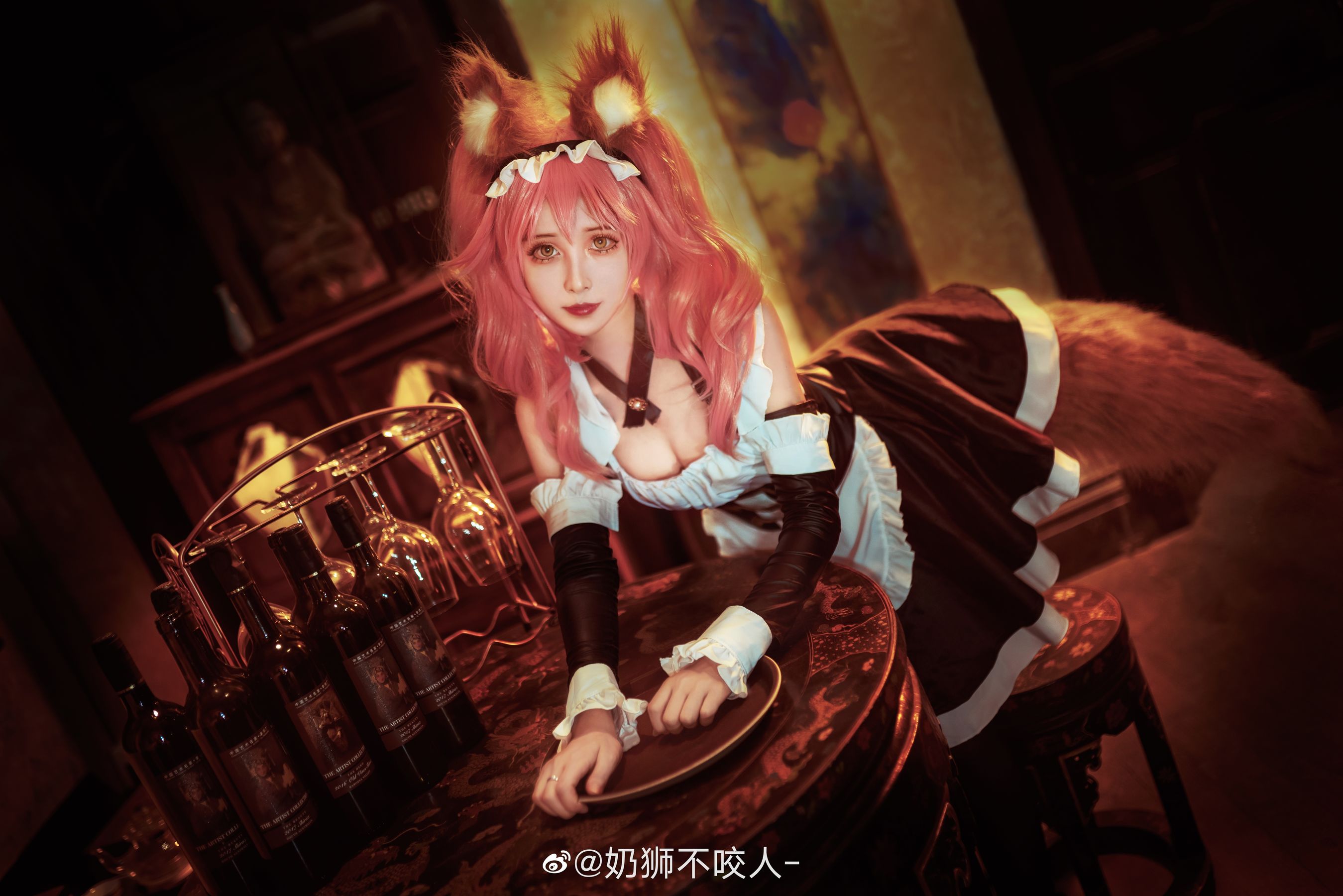 [Cosplay写真] 奶狮不咬人 – 玉藻前 [10P]