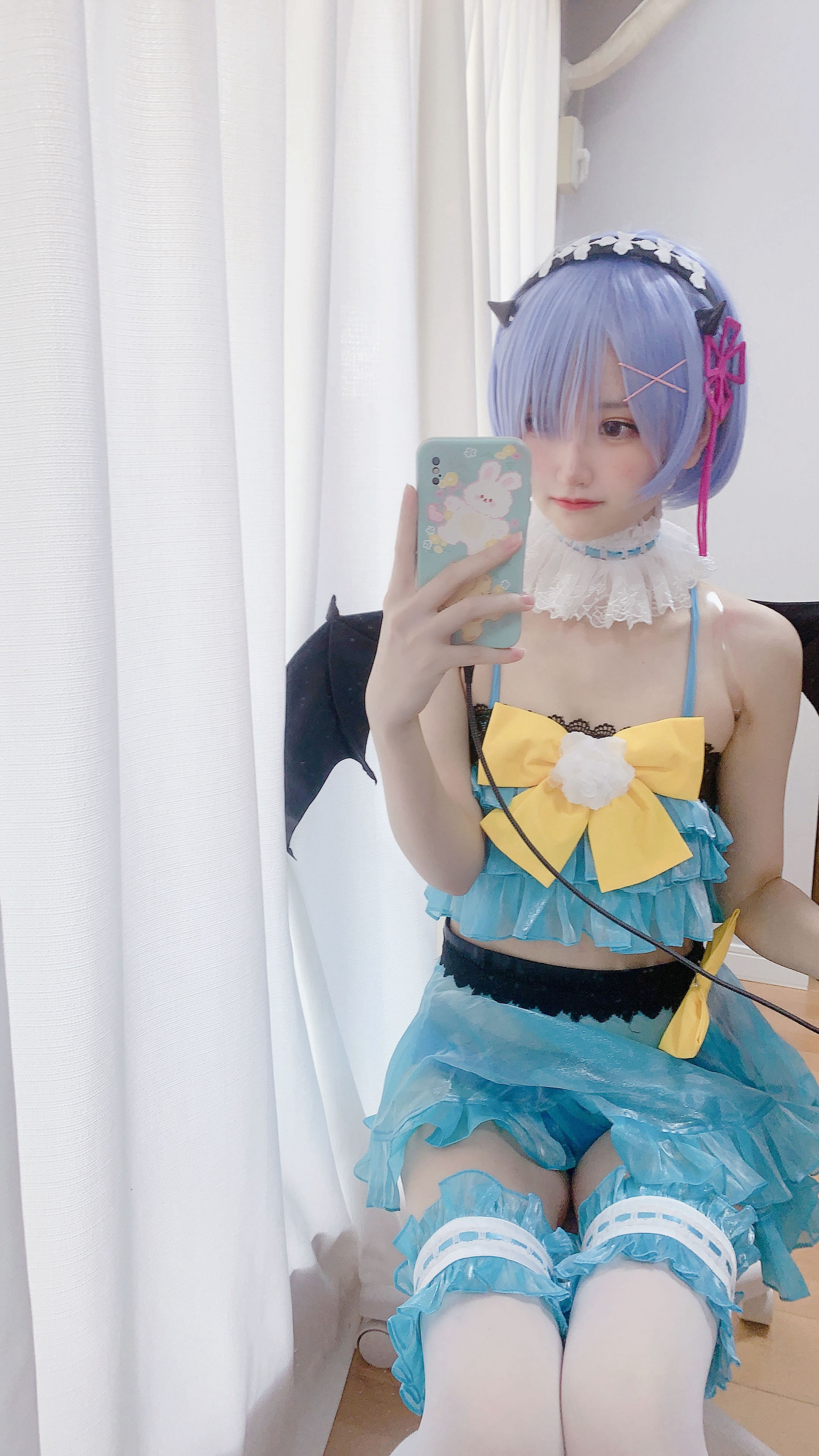 千阳(ちよ) – 雷姆小恶魔cos [11P]