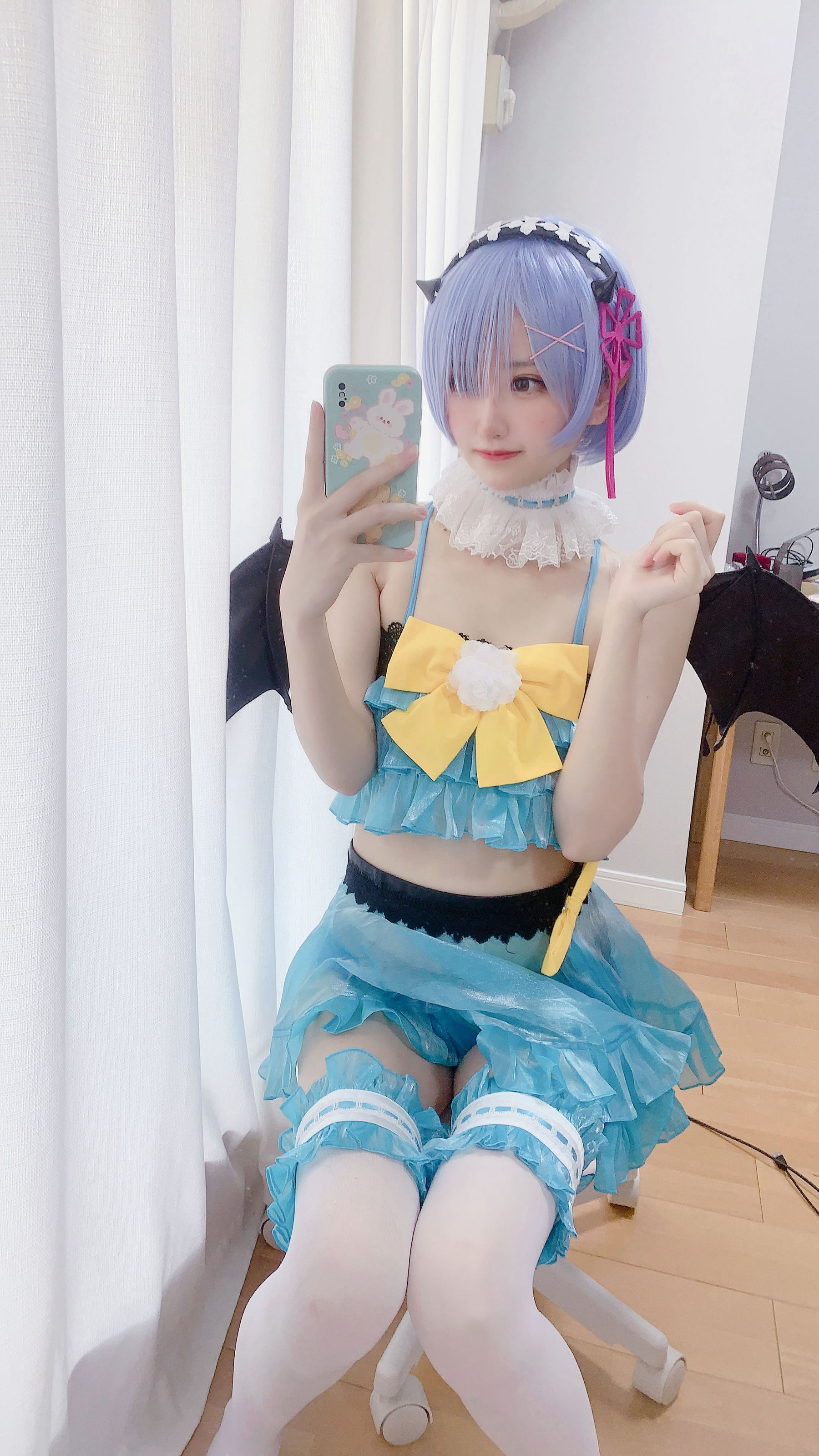 千阳(ちよ) – 雷姆小恶魔cos [11P]