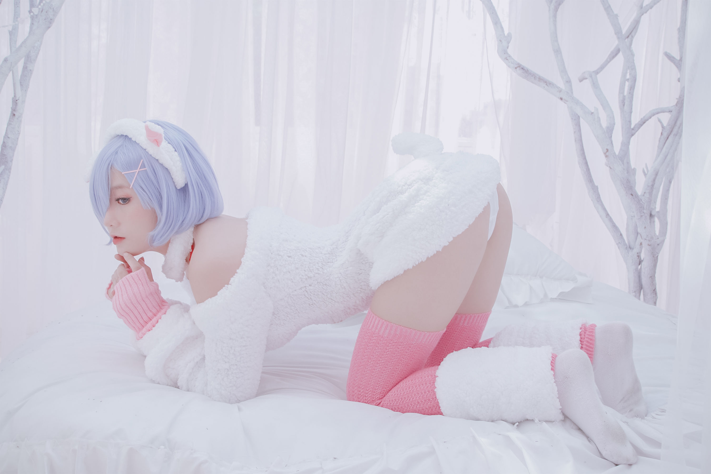 [Messie Huang]写真 – Rem the sheep [46P]