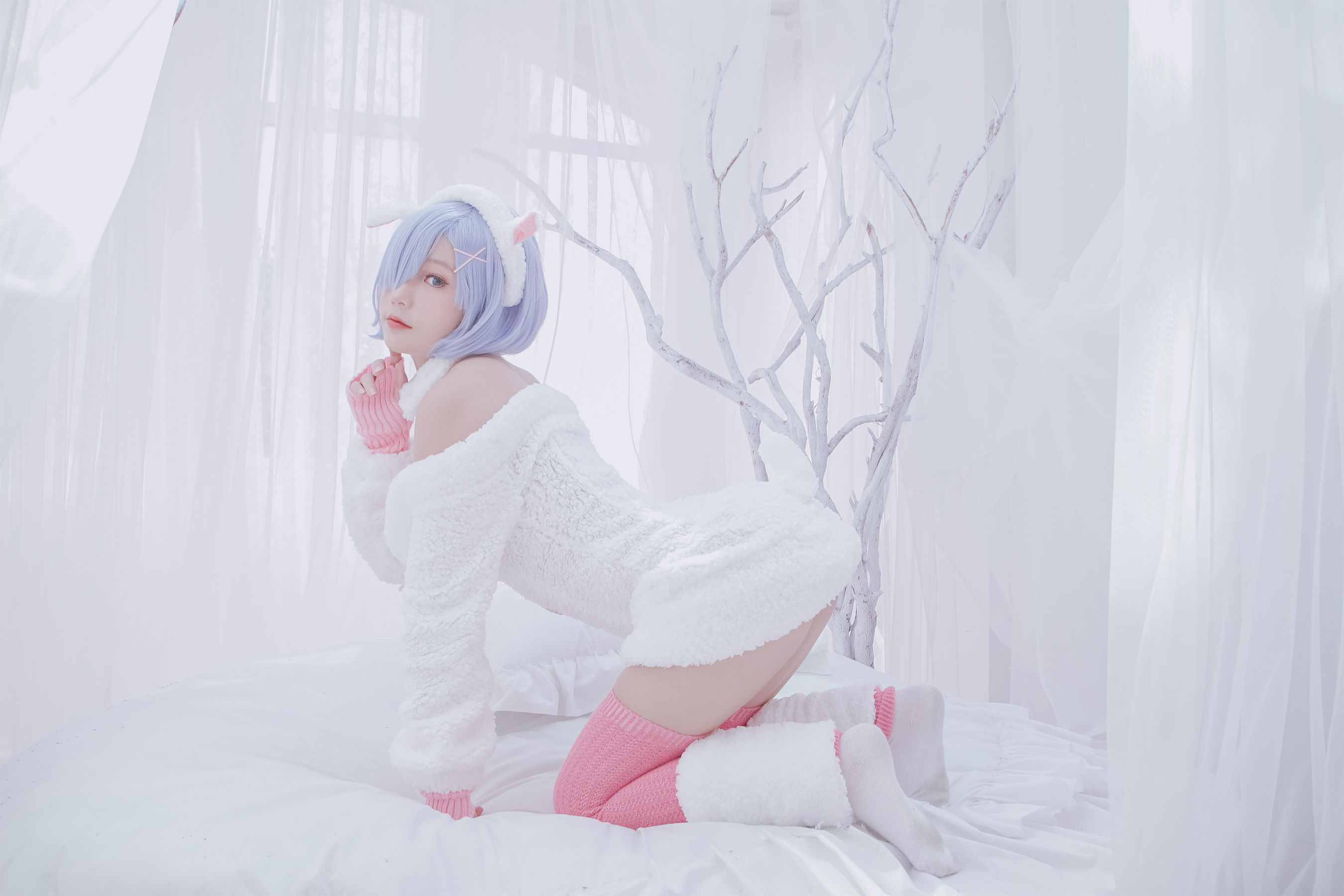 [Messie Huang]写真 – Rem the sheep [46P]