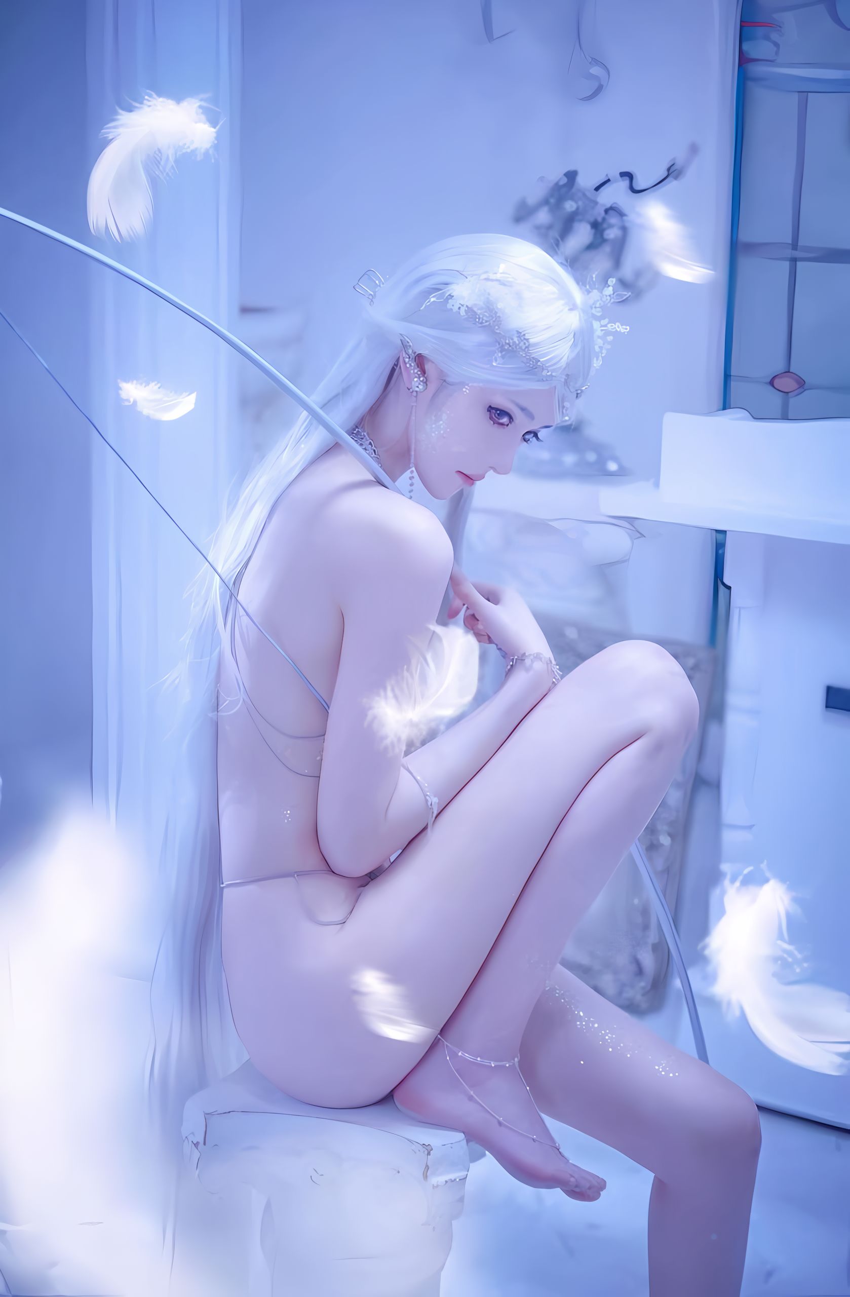 动漫博主南桃Momoko – 精灵屑 [13P]