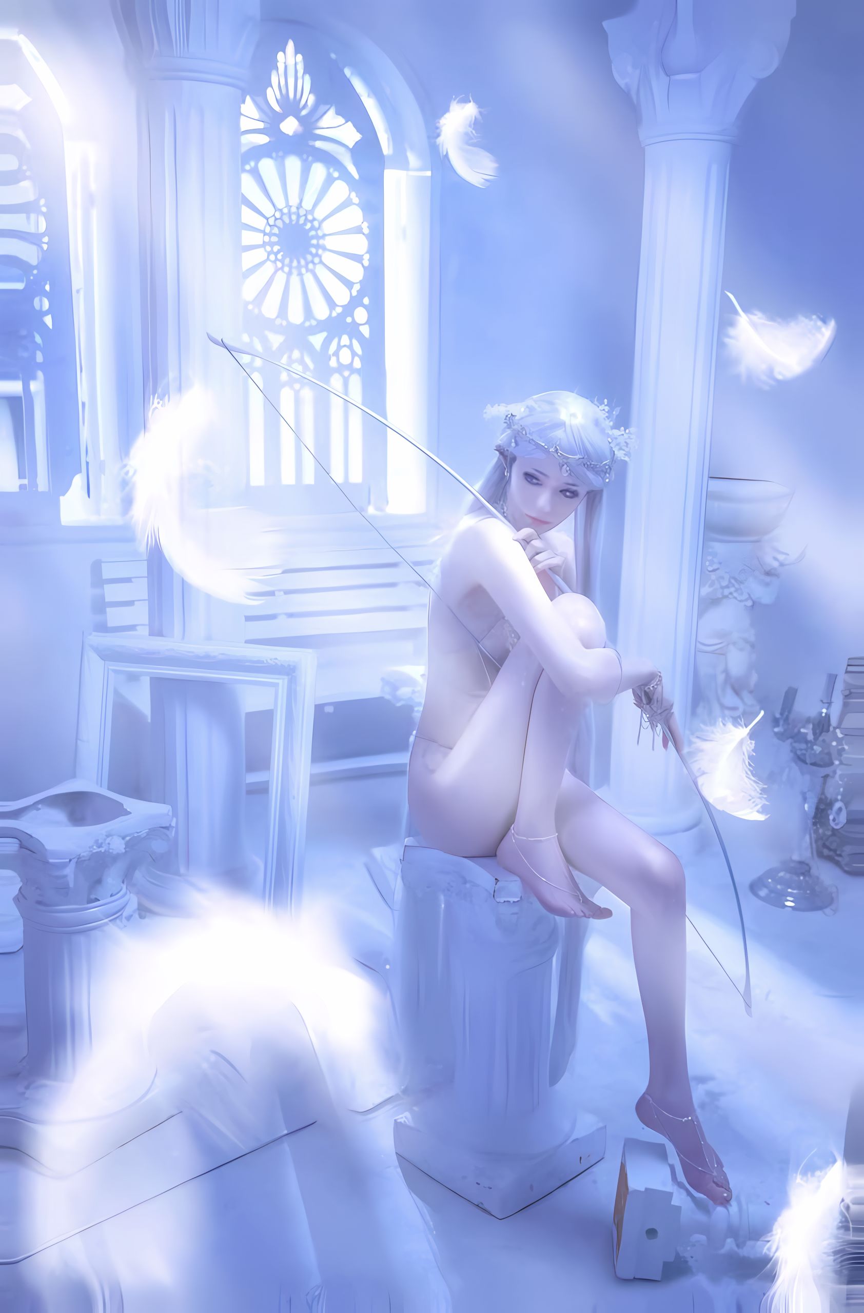 动漫博主南桃Momoko – 精灵屑 [13P]