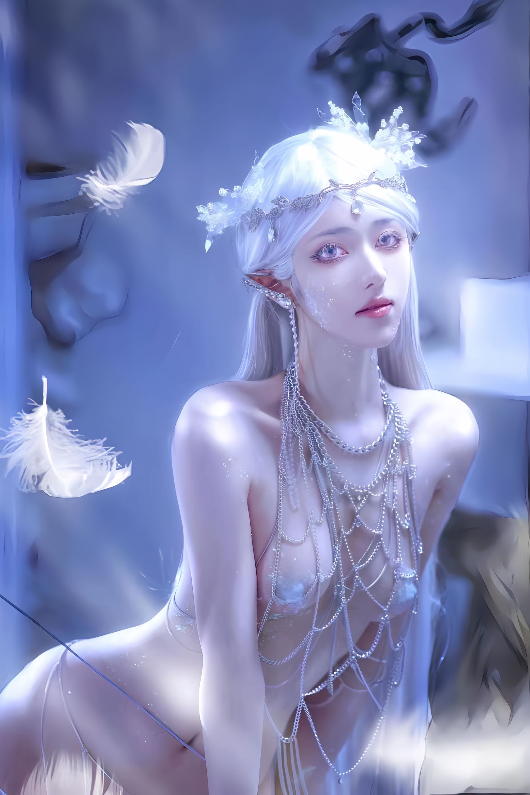 动漫博主南桃Momoko – 精灵屑 [13P]