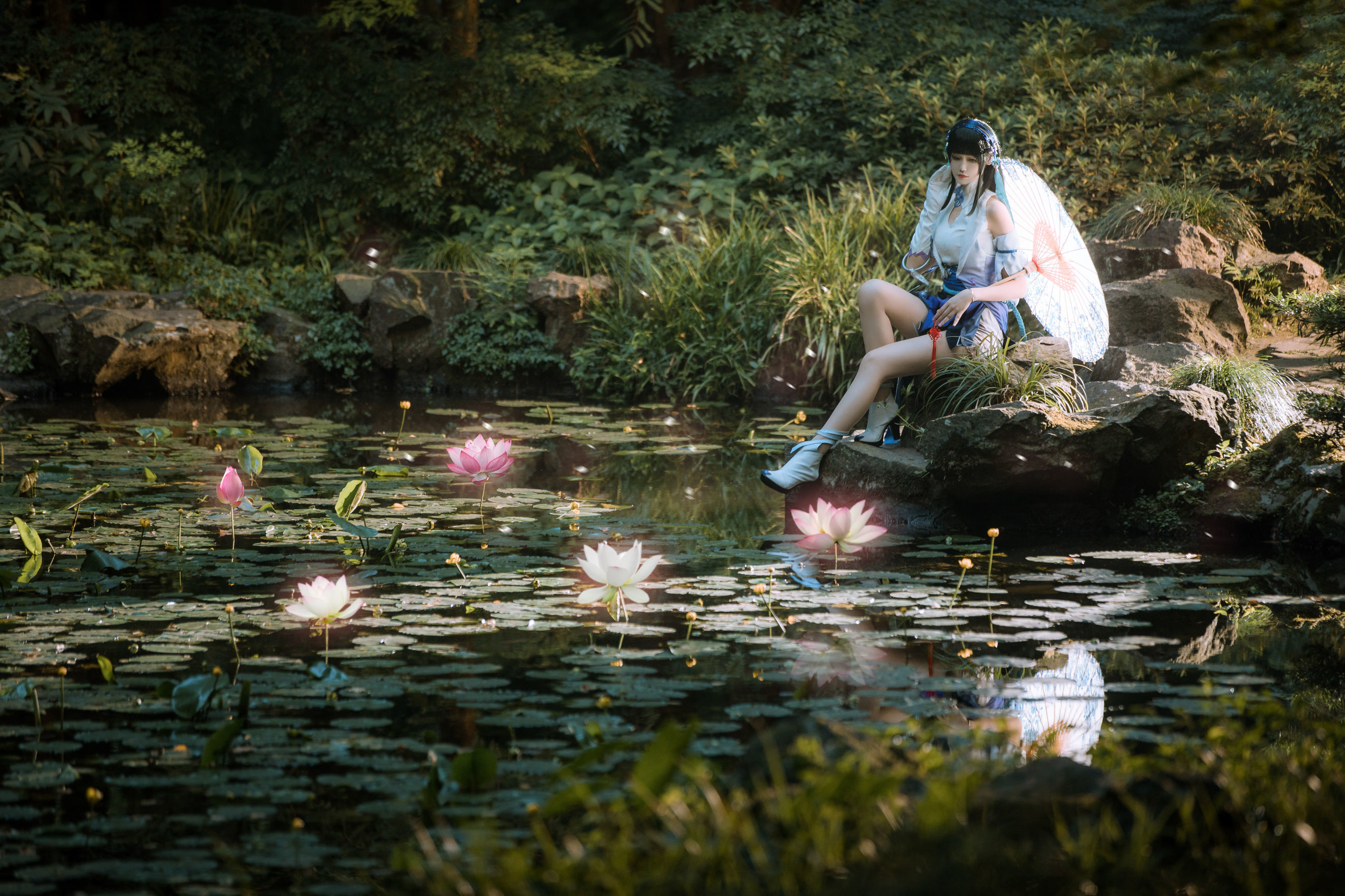 人气coser戚顾儿MIKI 王者荣耀 西施 [15P]