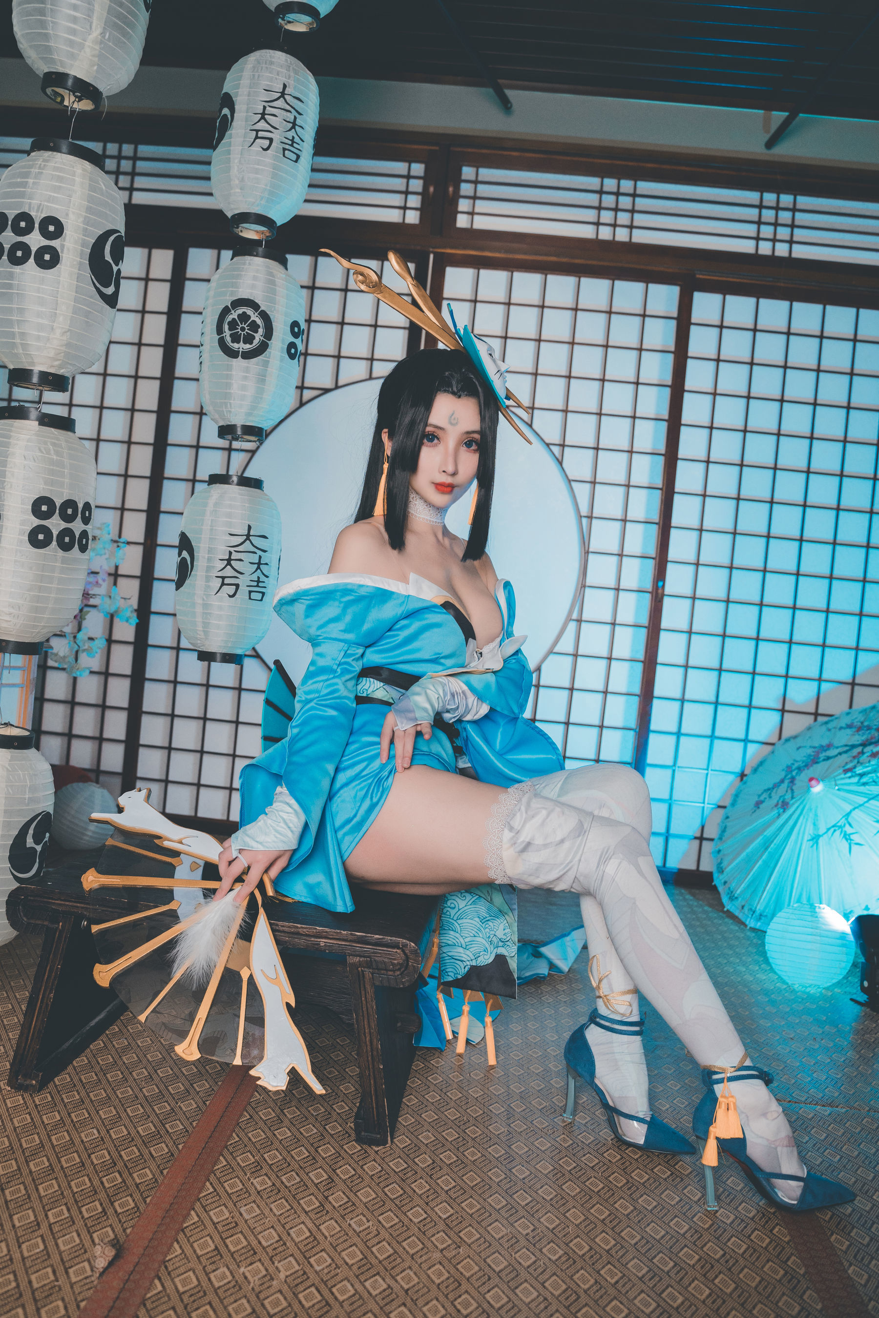 COS福利rioko凉凉子 – 不知火舞魅语 [20P]