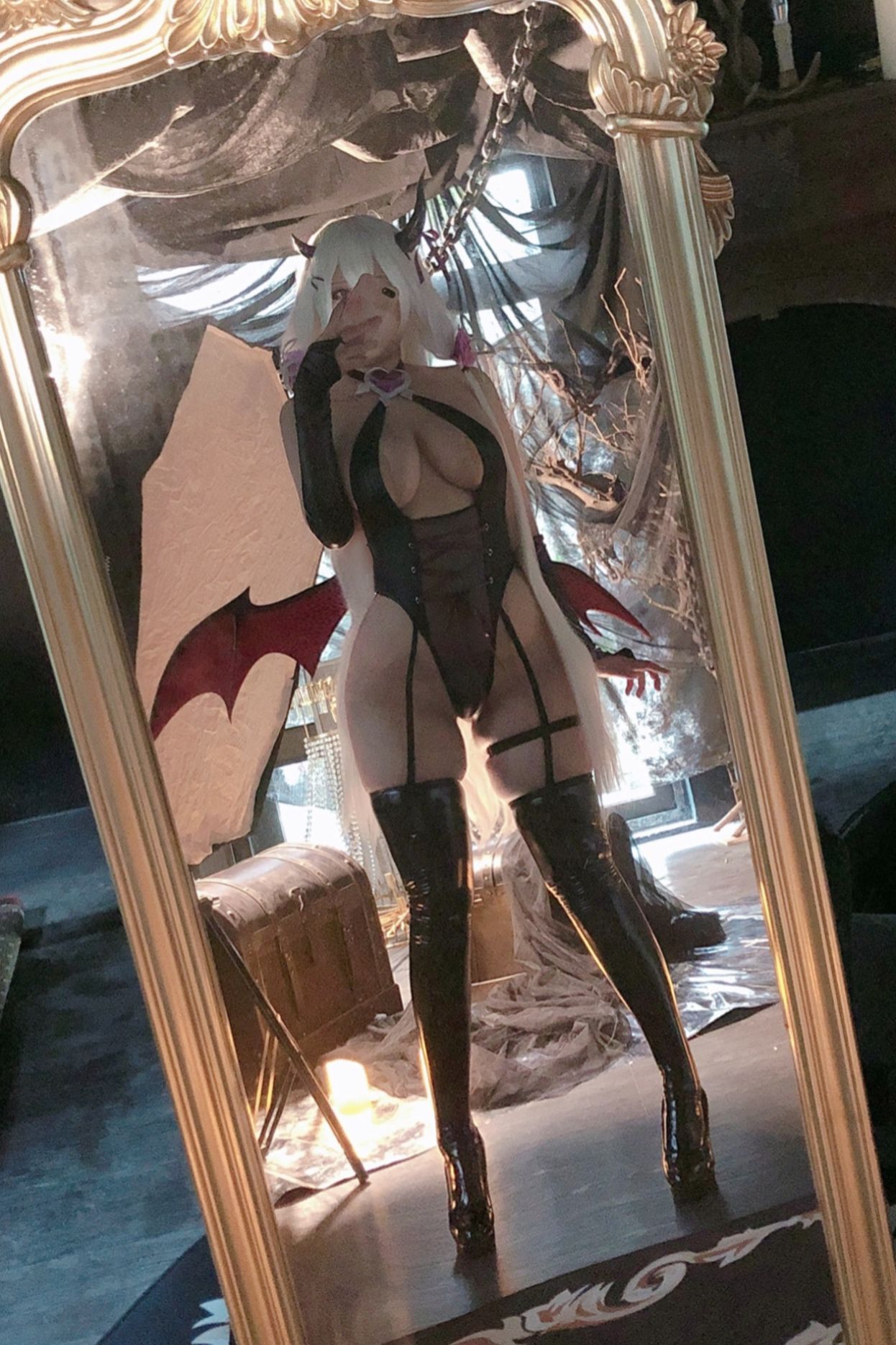 高颜值coser念念_D – 常闇小恶魔 [21P]