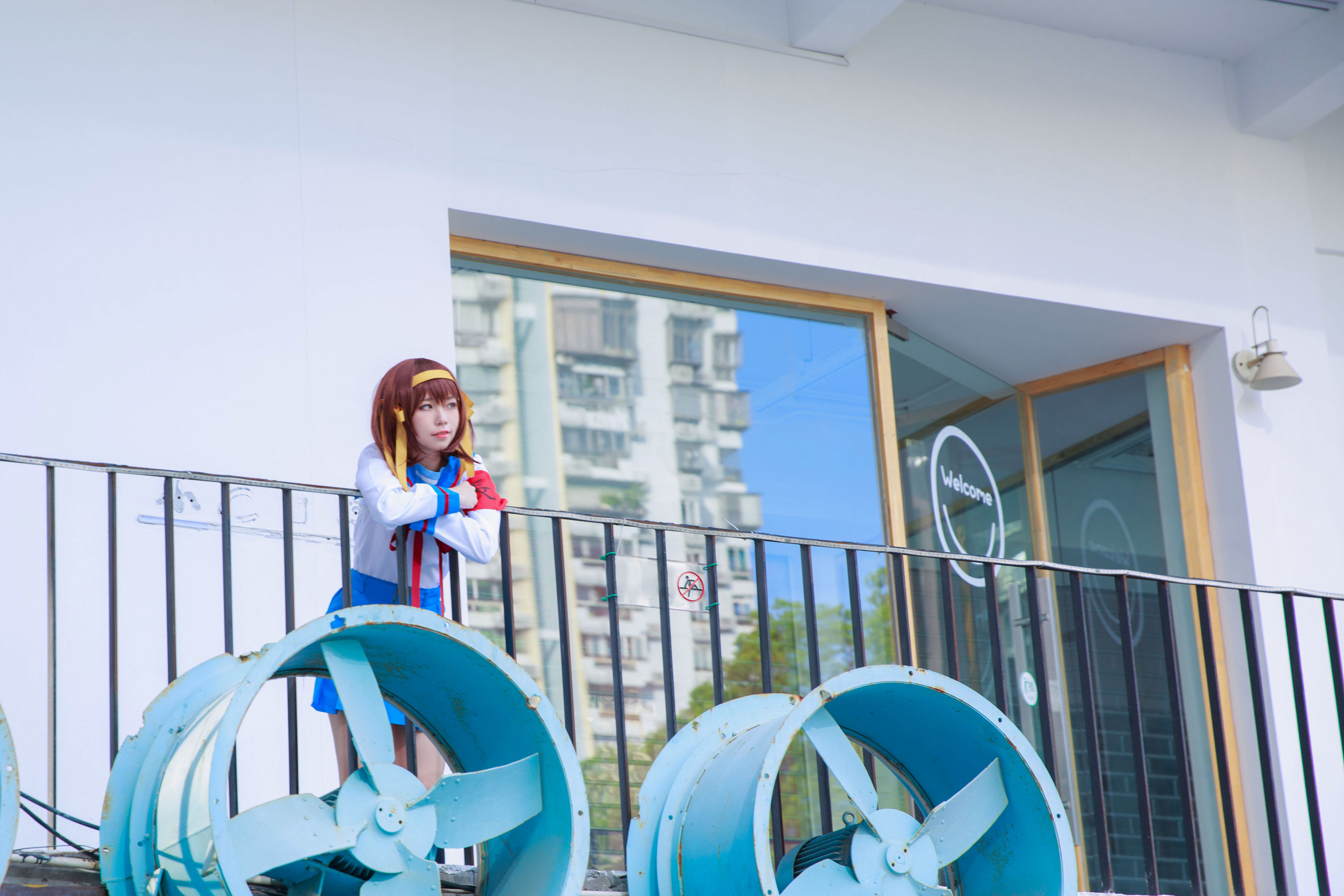 动漫博主G44不会受伤 – 凉宫 制服 [20P]