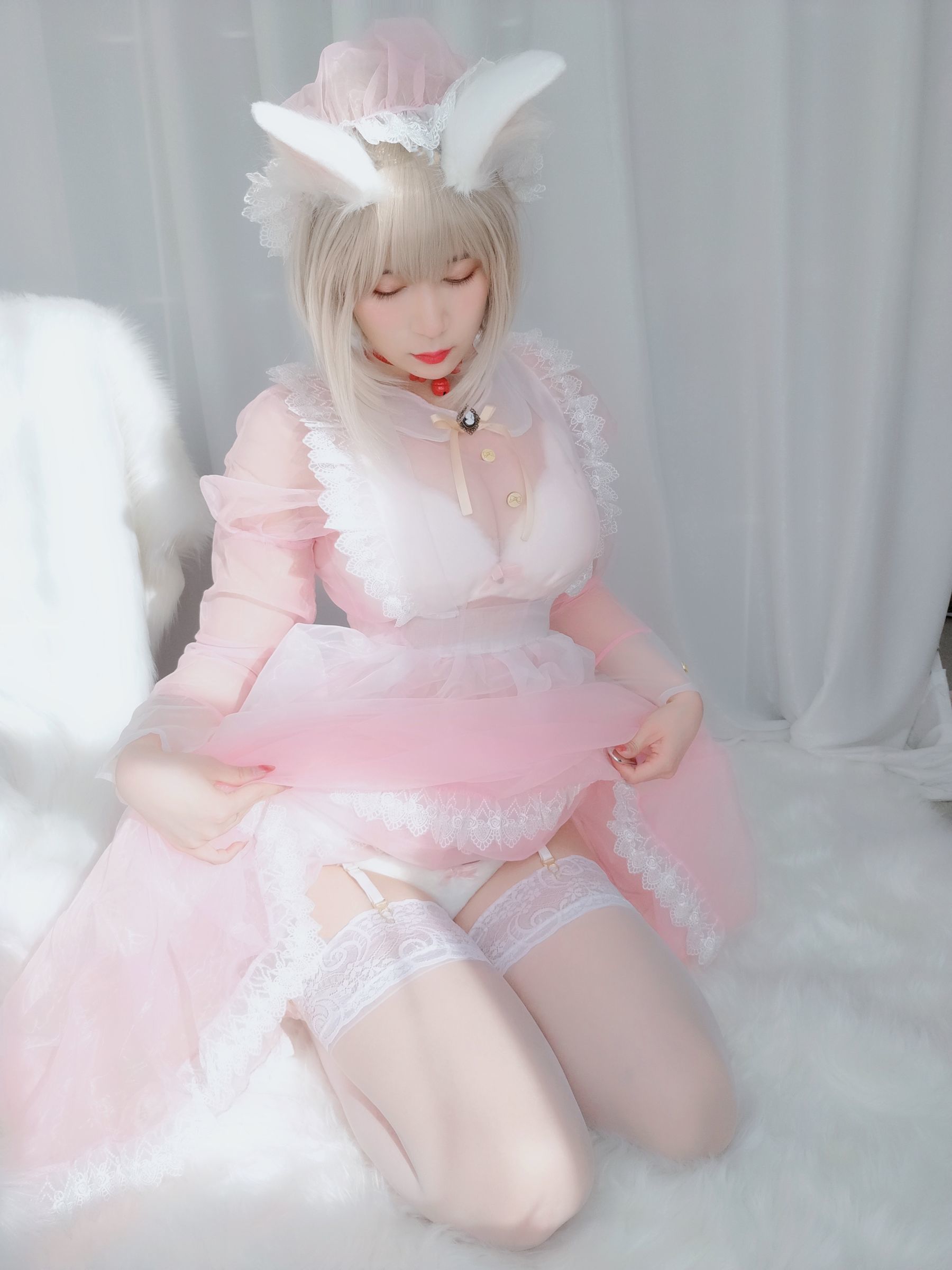 Coser小姐姐白银 女仆小兔子 [85P]