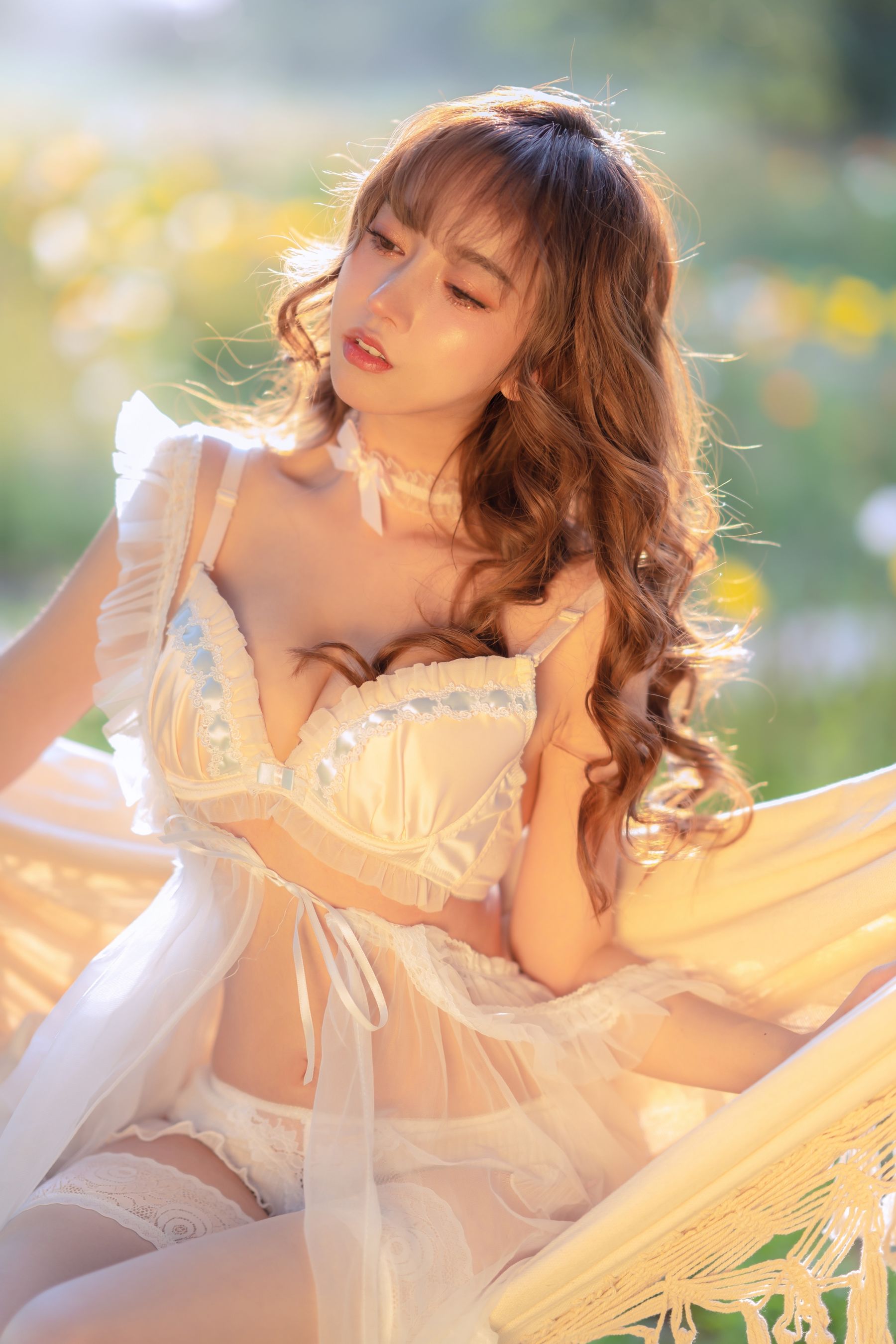 斗鱼米线线sama – 夏日限定 吊床 [52P]