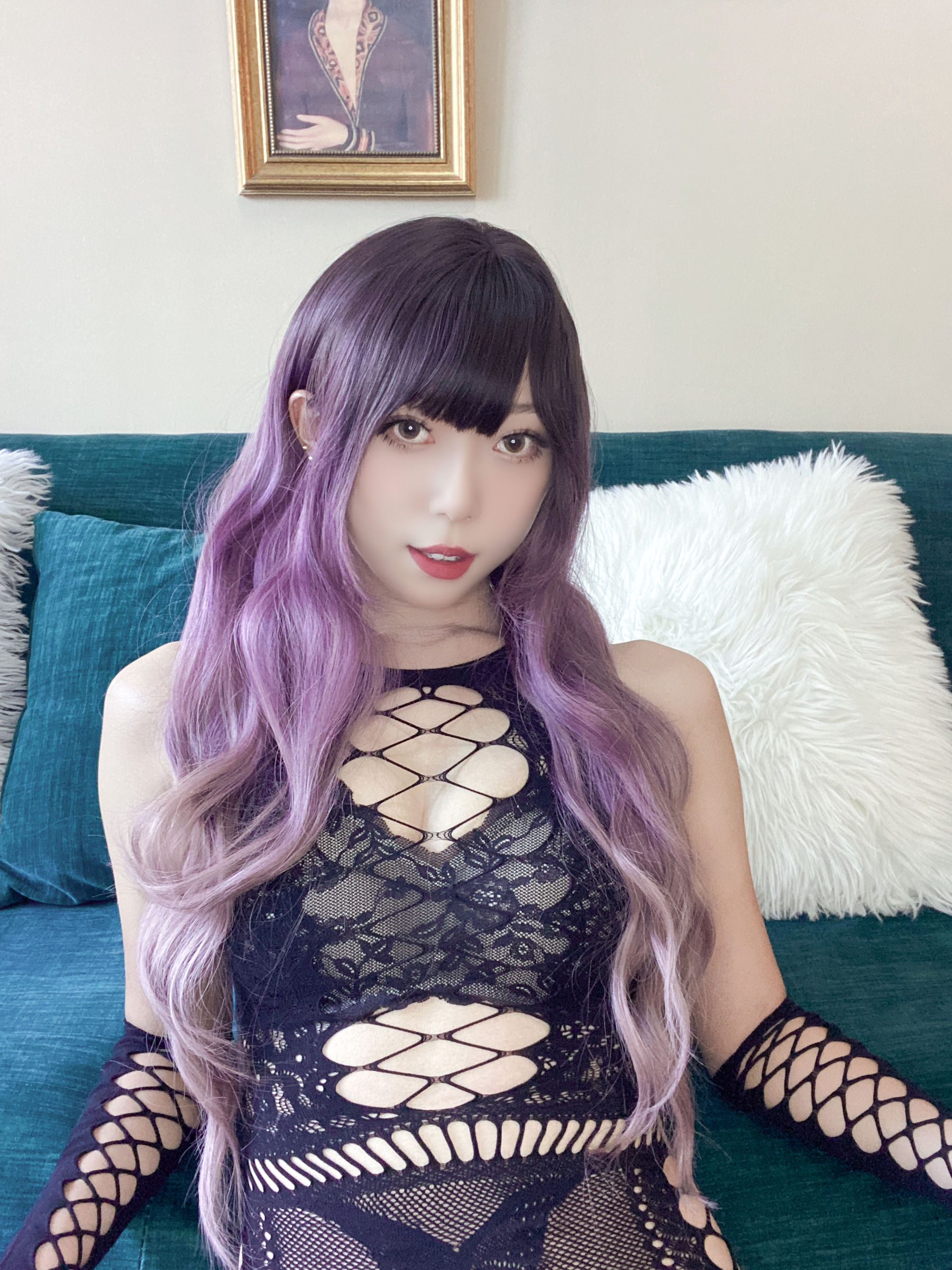 动漫博主Money冷冷 – 花花网衣 [88P]