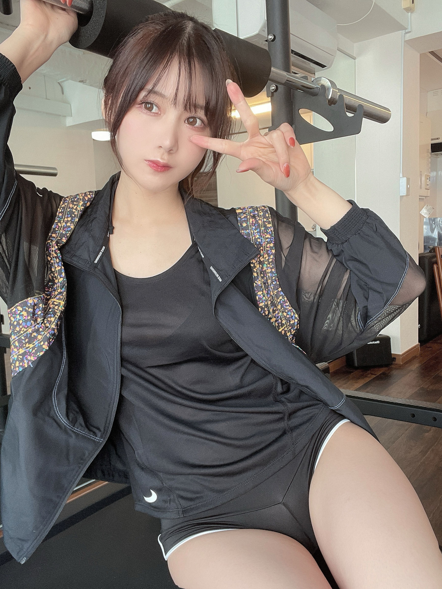 日本甜美COSERけんけん[fantia] 20211212-スポーツジム [20P]