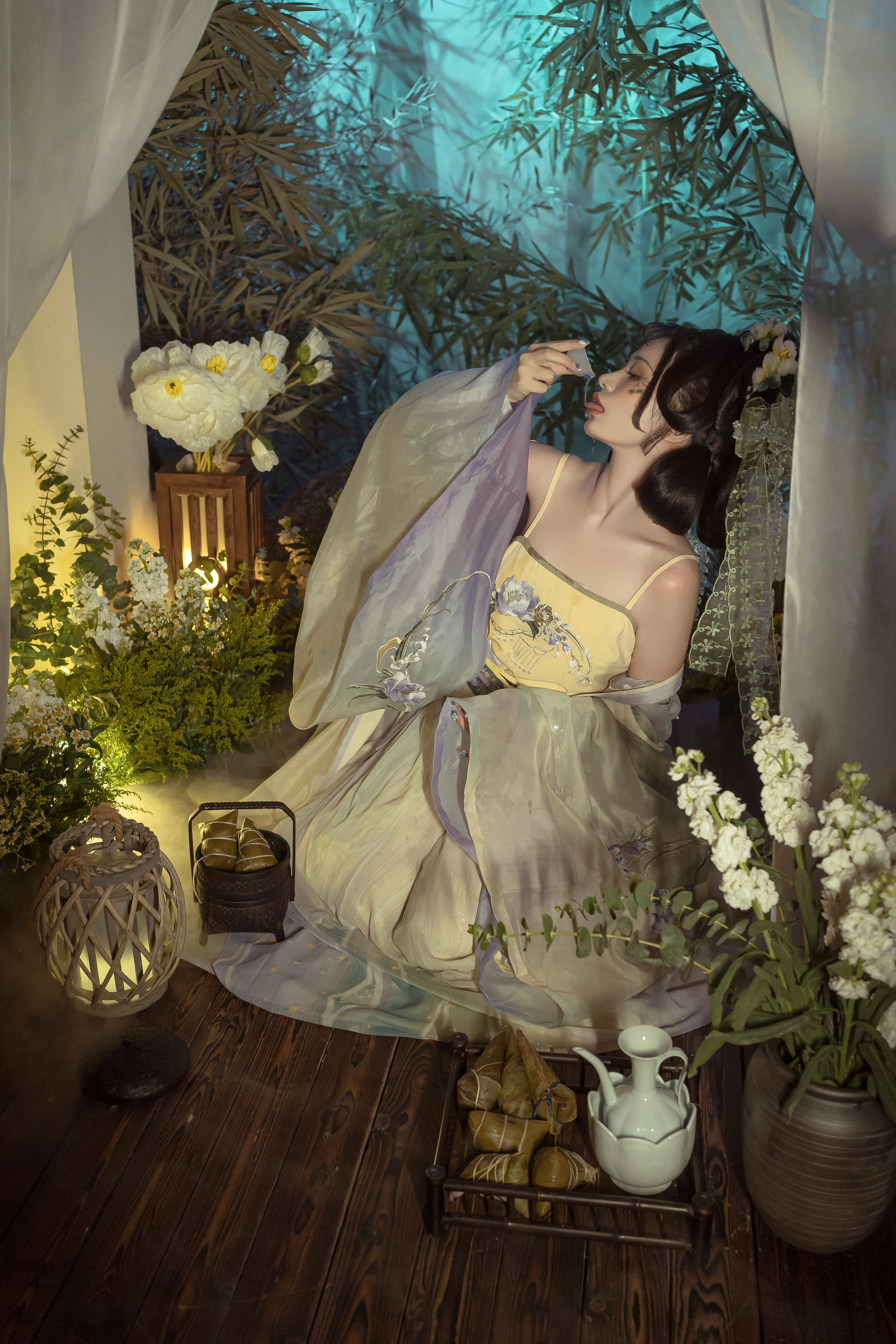 爆机少女喵小吉 – 浣溪沙.端午 [37P]