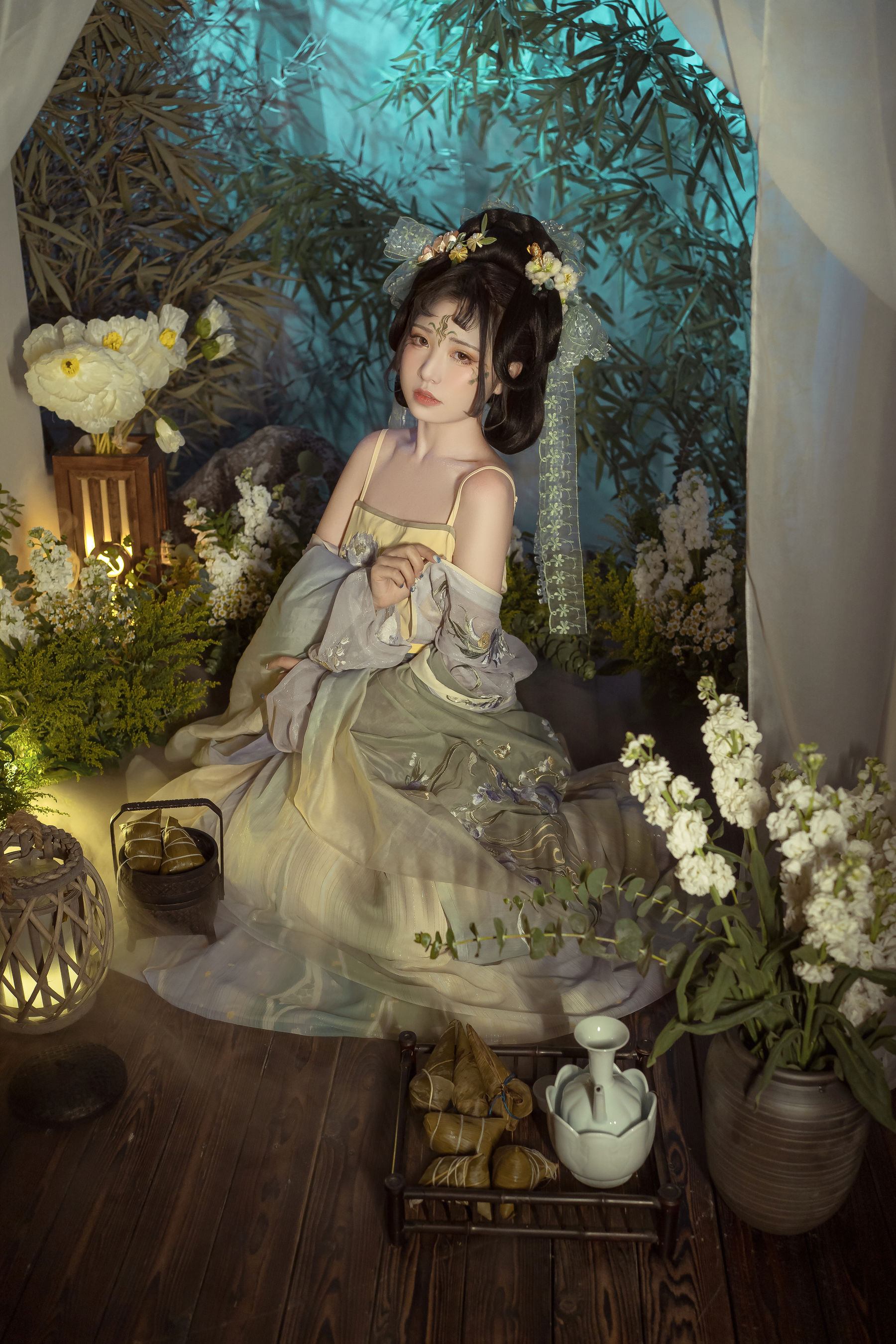 爆机少女喵小吉 – 浣溪沙.端午 [37P]