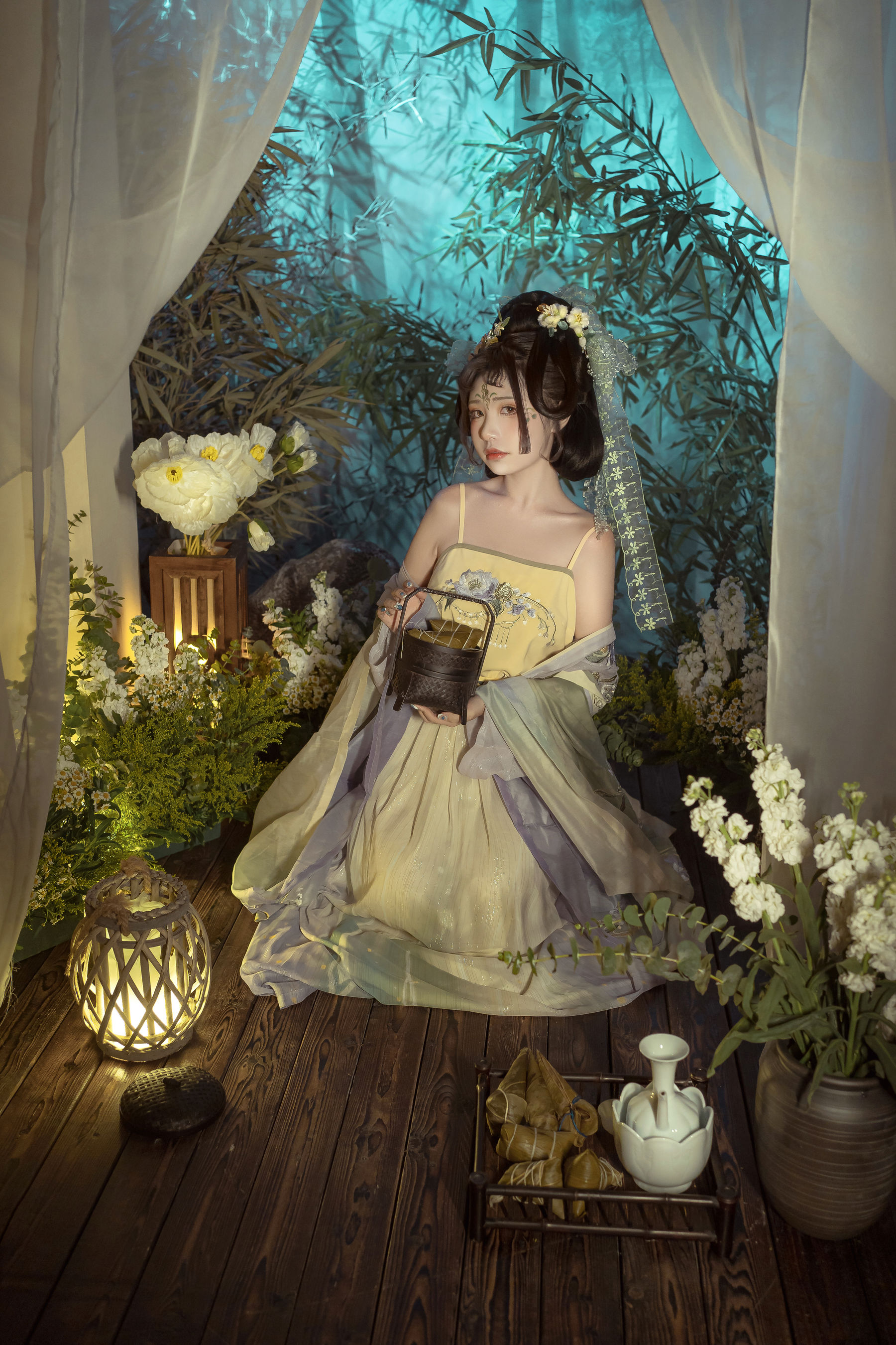 爆机少女喵小吉 – 浣溪沙.端午 [37P]