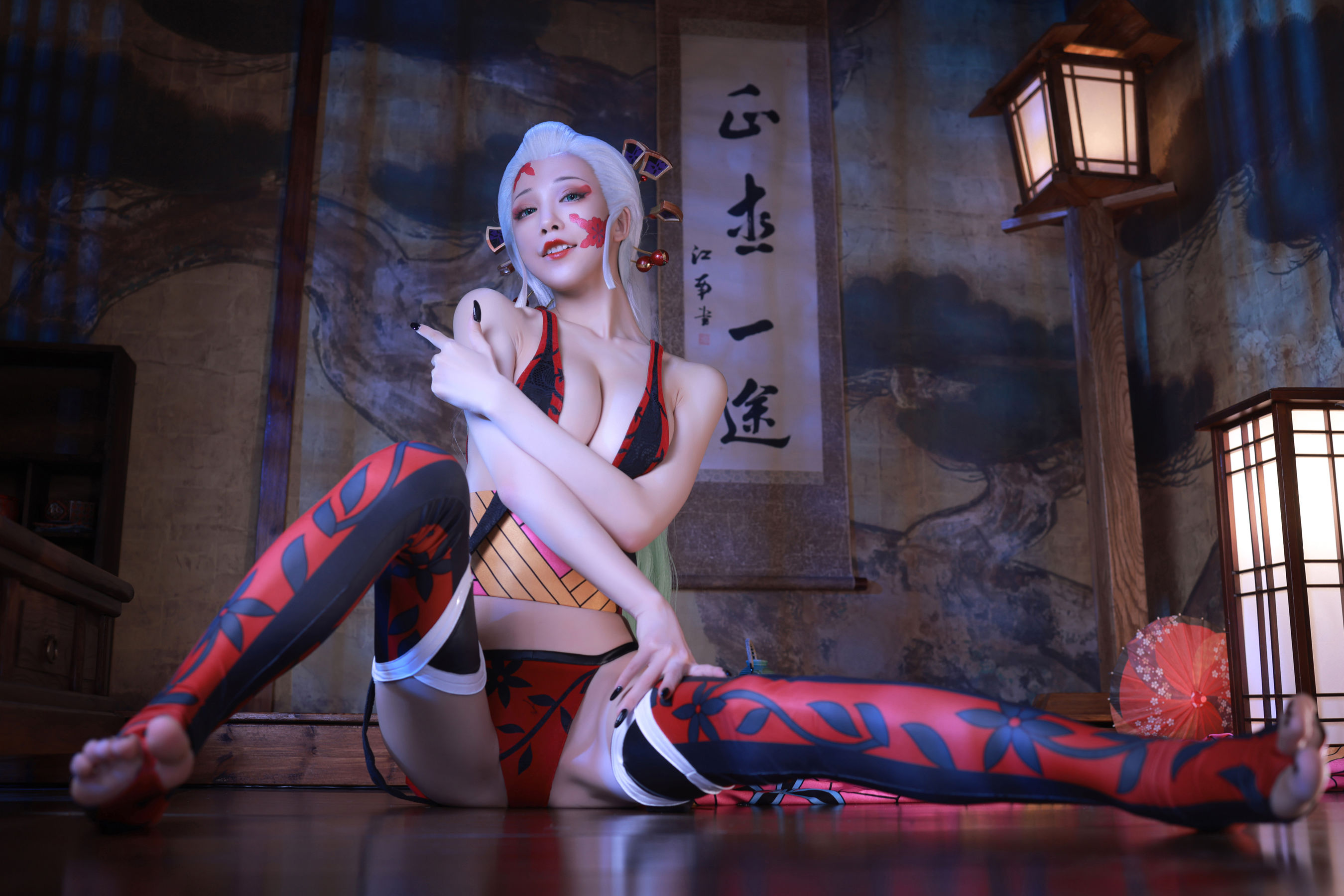 动漫博主水淼aqua – 鬼灭之刃 上弦陆堕姬 [83P]