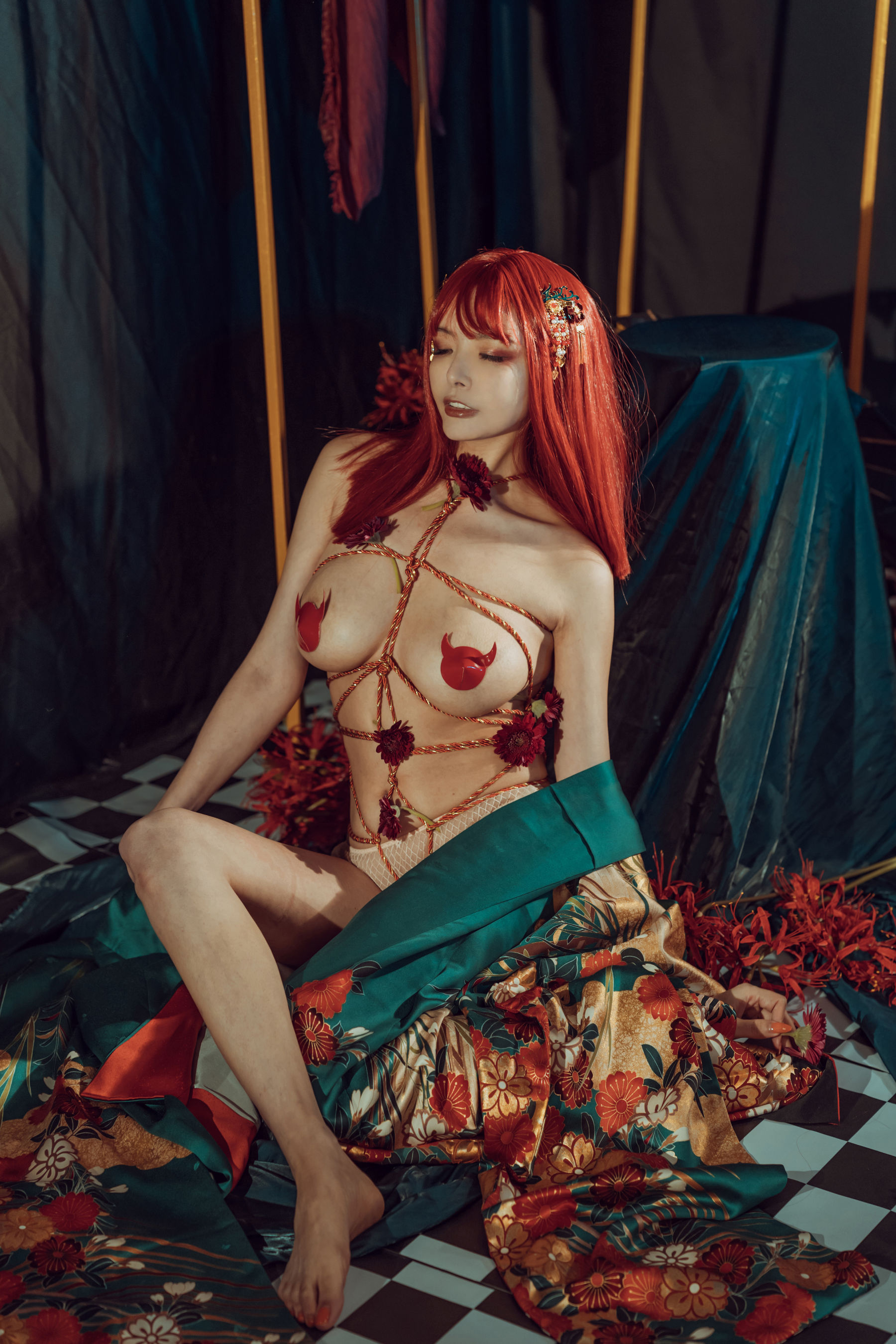 秋和柯基(夏小秋秋秋) – 和服 [36P]