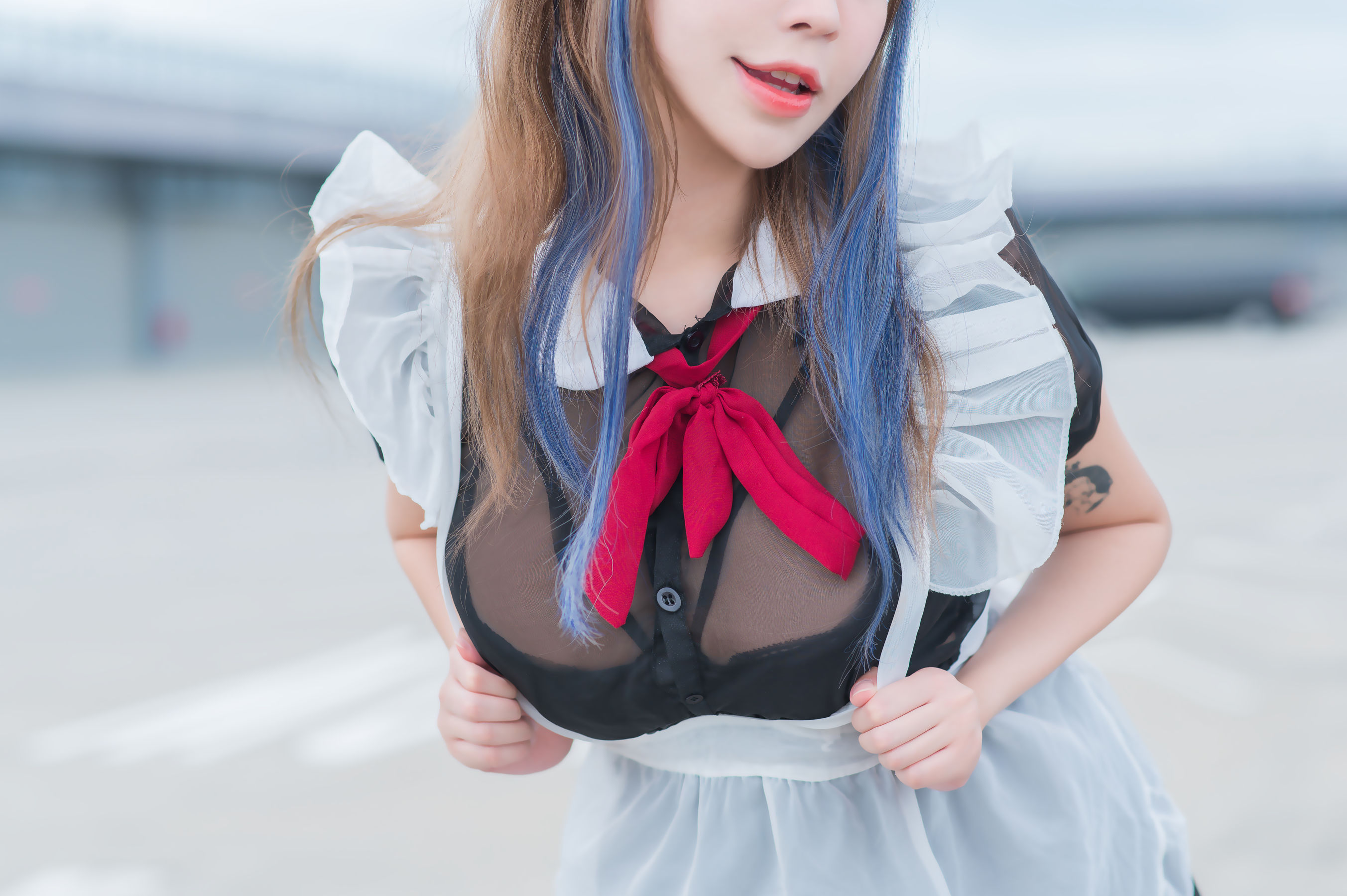 花リリ(Plant Lily) – Rooftop Maid [21P]