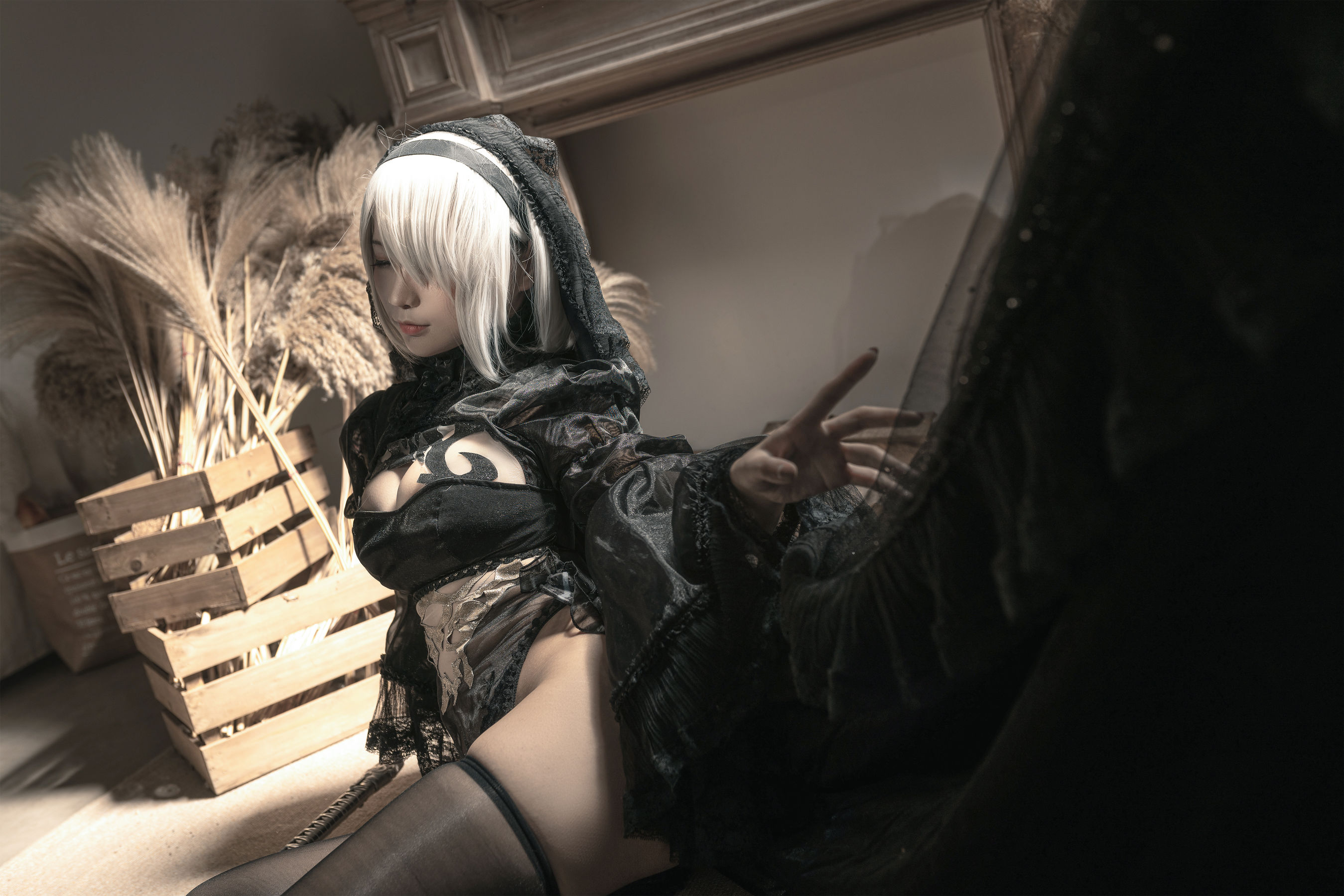 动漫博主蠢沫沫 – 尼尔纪元 黑花嫁 [20P]