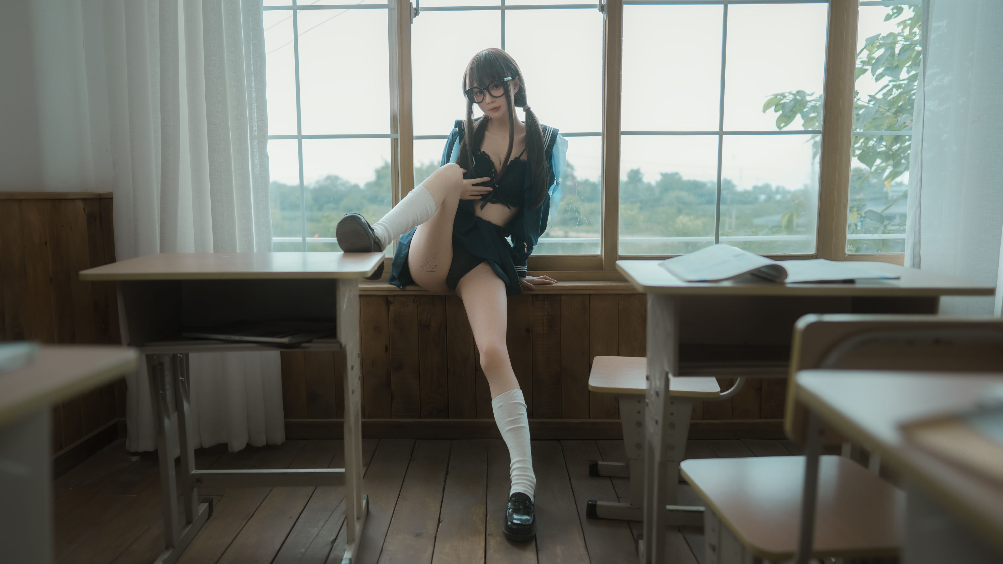 西园寺南歌 – 与班长的游戏 [120P]