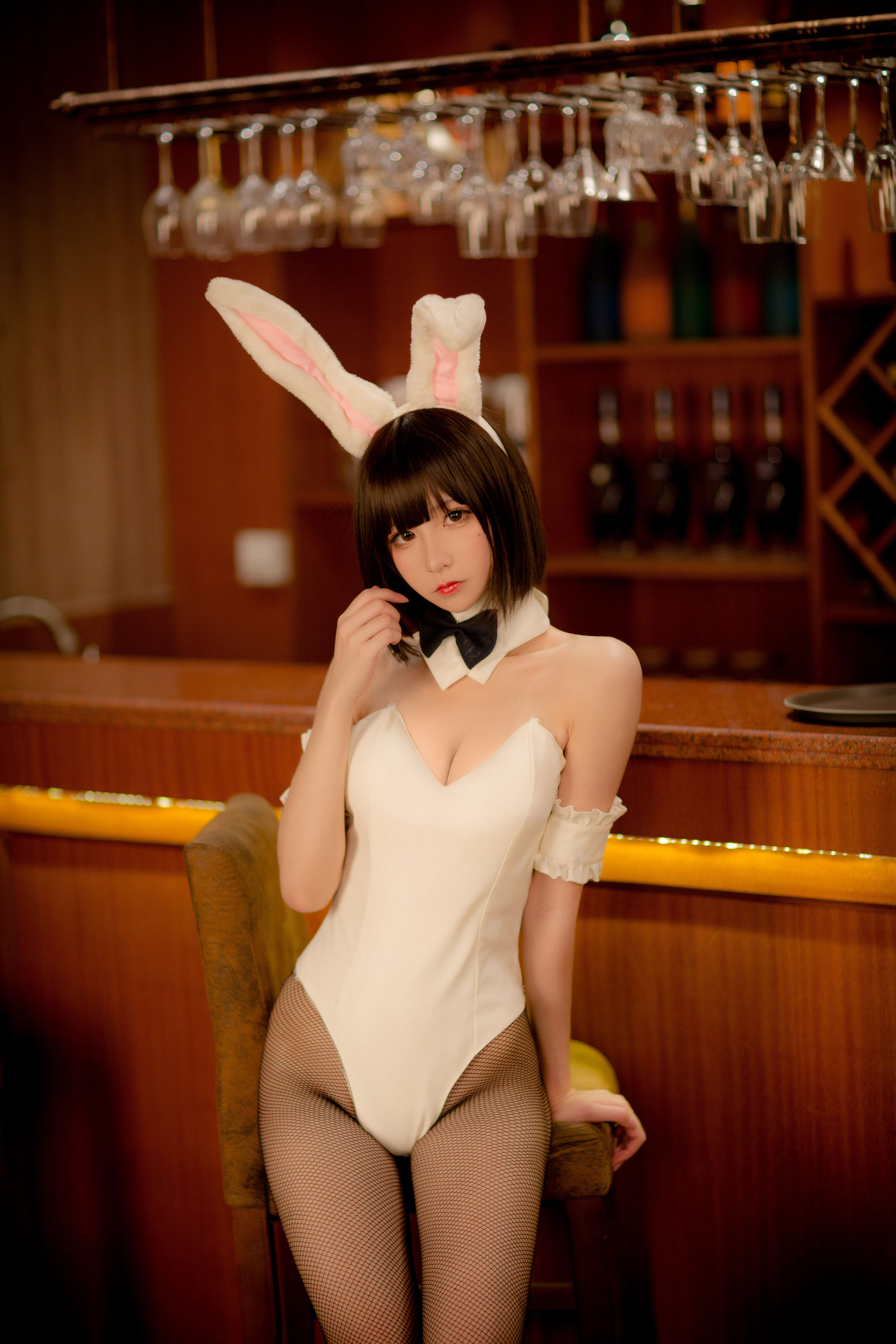 拼音拼嘤嘤 – 加藤惠兔女郎 [9P]