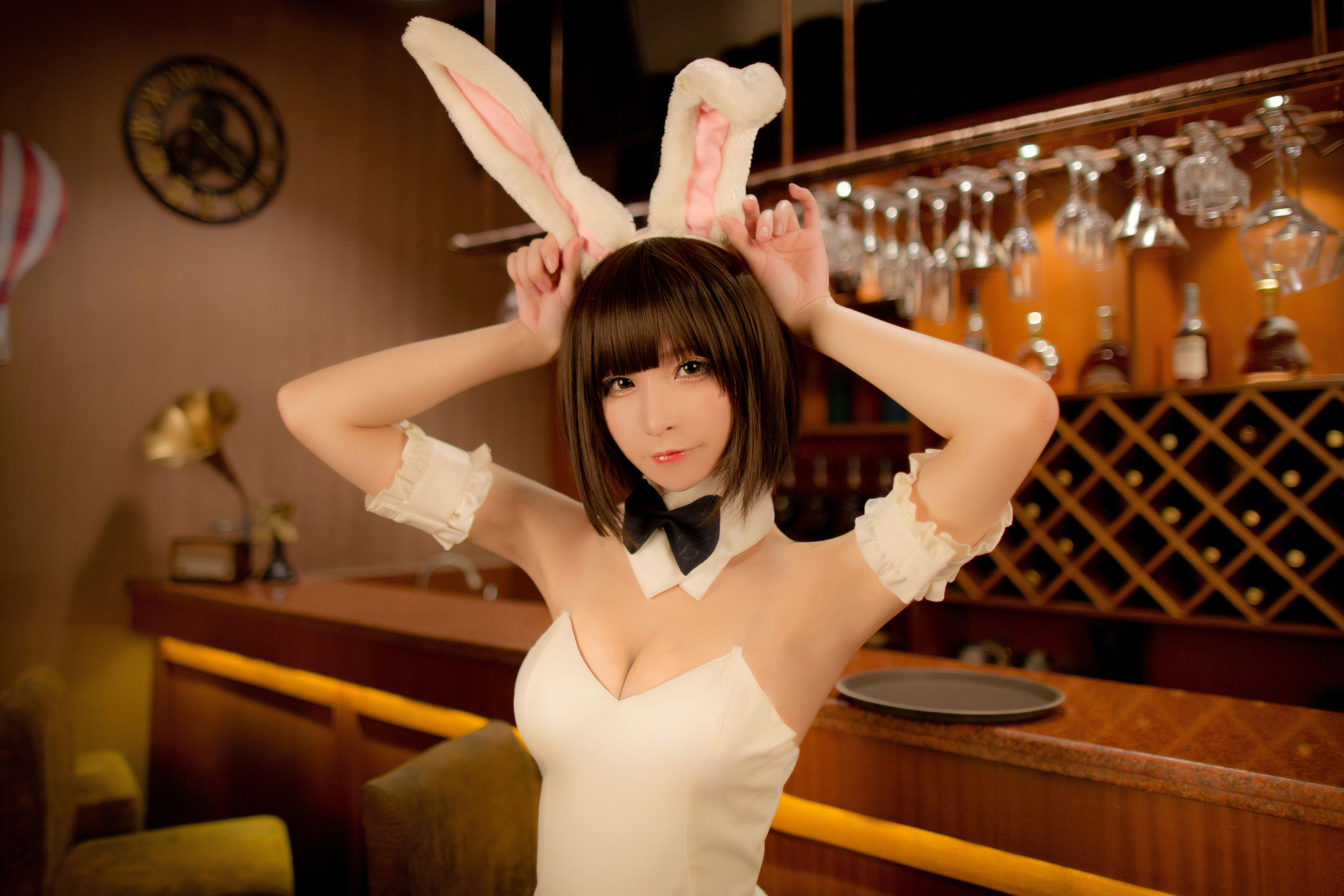 拼音拼嘤嘤 – 加藤惠兔女郎 [9P]