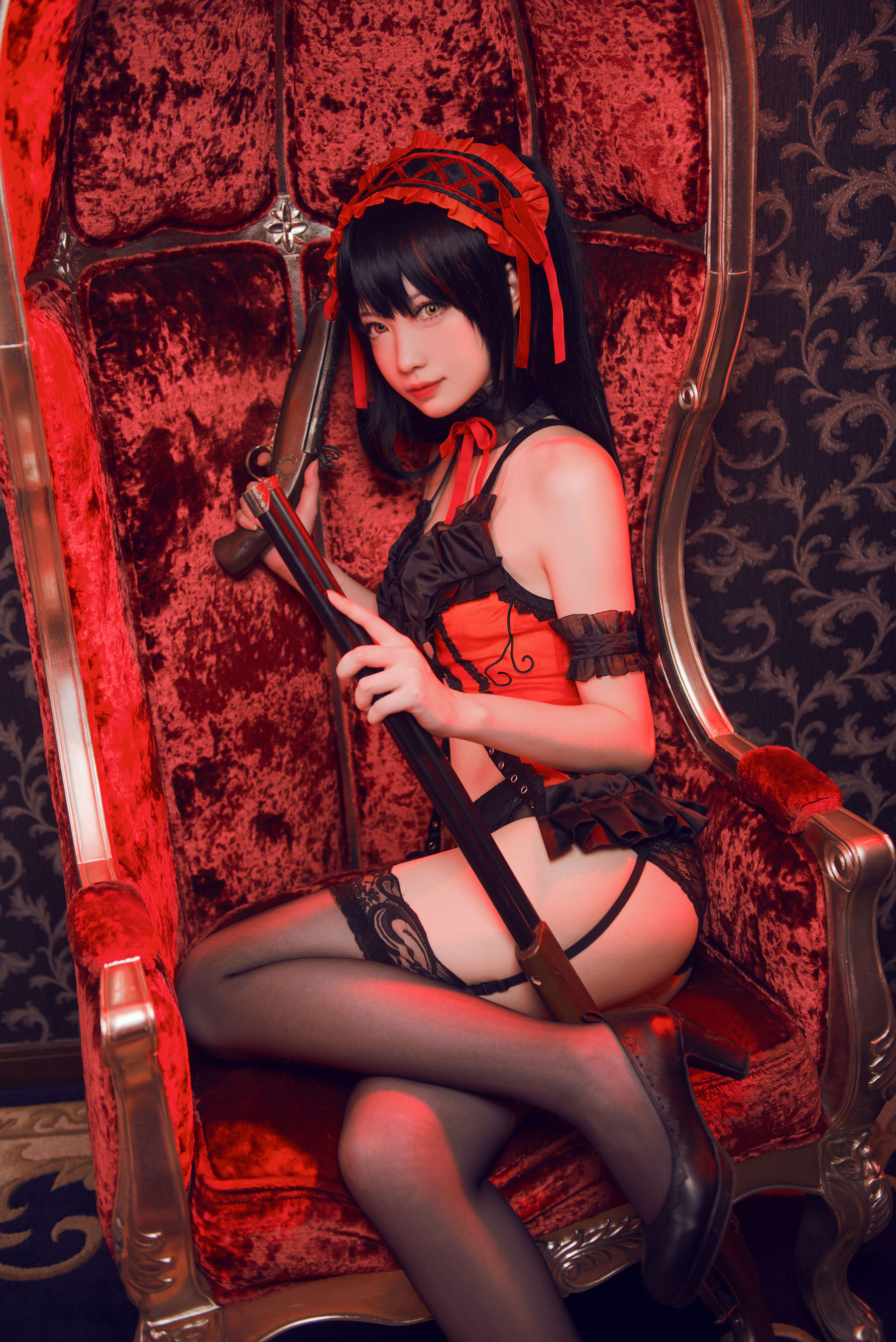 大胸萌妹妖少you1 – 时崎狂三 [9P]