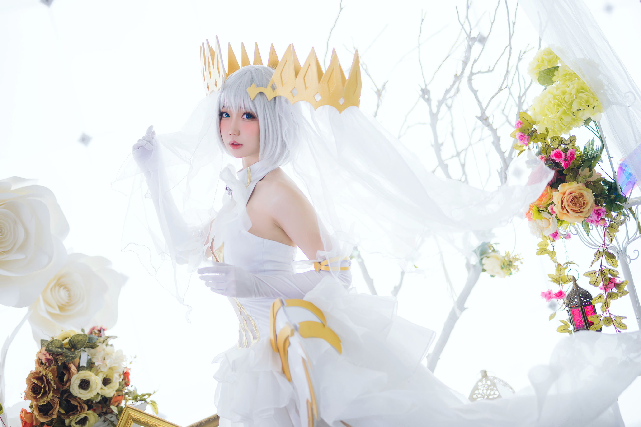 焖焖碳 – 鸢一折纸灵衣 [20P]