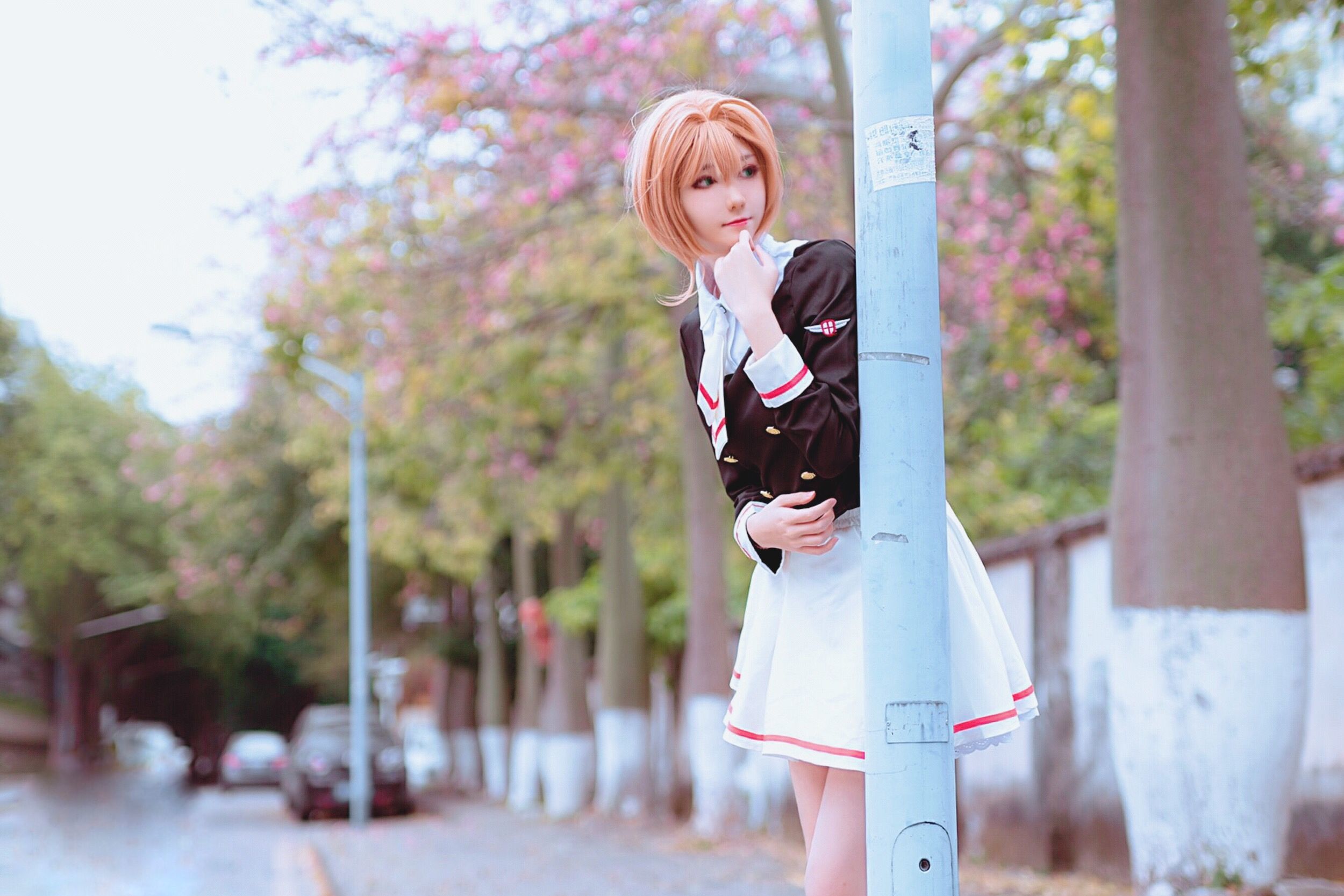 动漫博主南桃Momoko – 木之本樱制服 [9P]