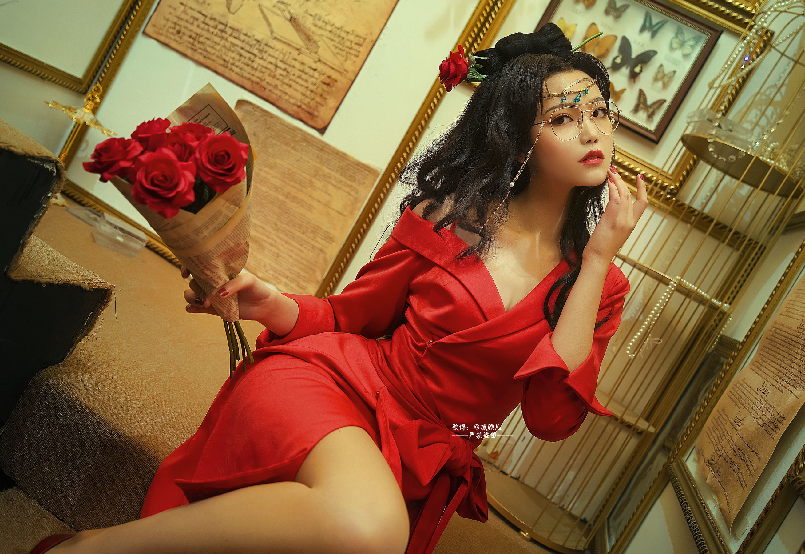 人气coser戚顾儿MIKI 王者荣耀 貂蝉和公孙离 [19P]