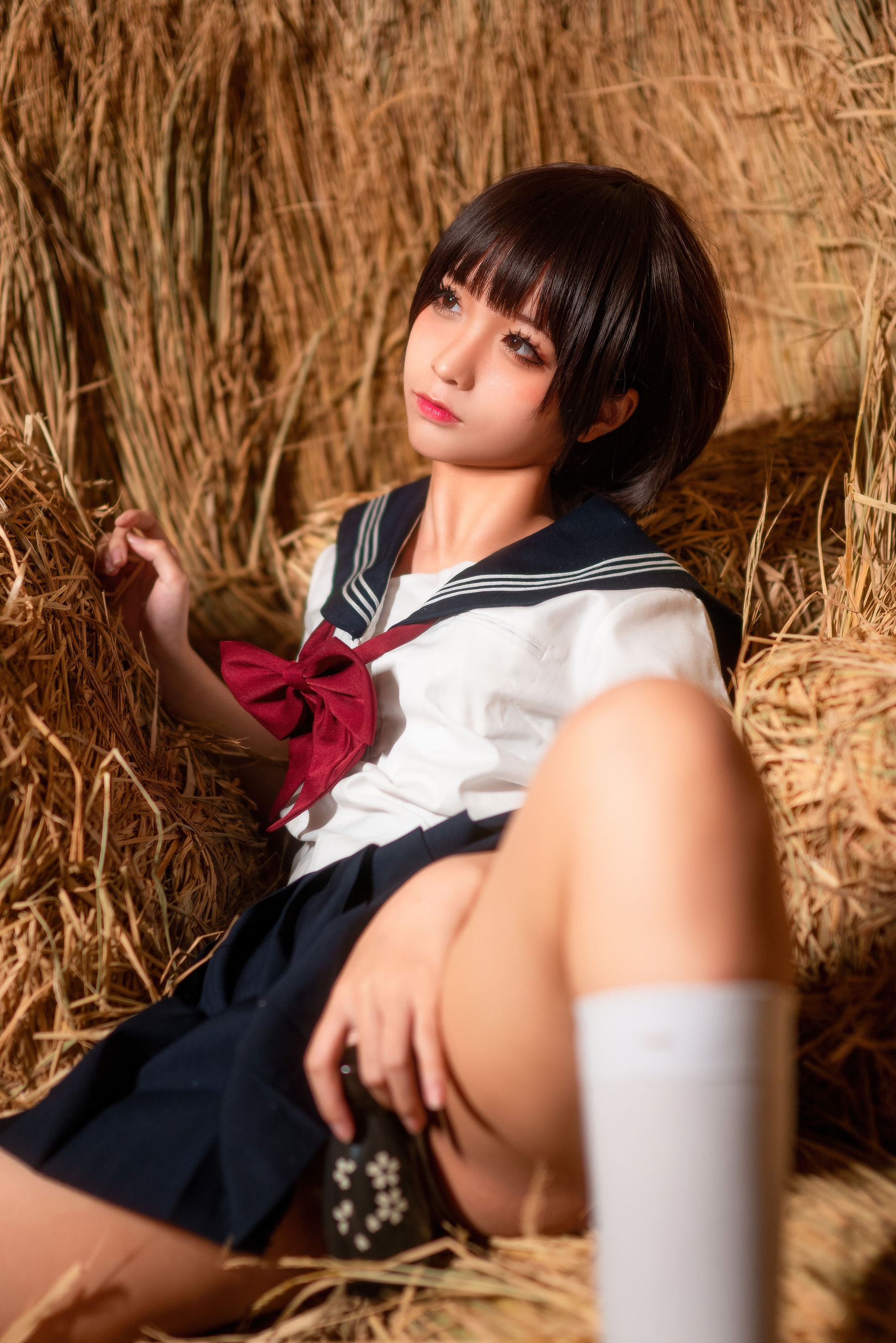 动漫博主蠢沫沫 稻草里的少女 [50P]