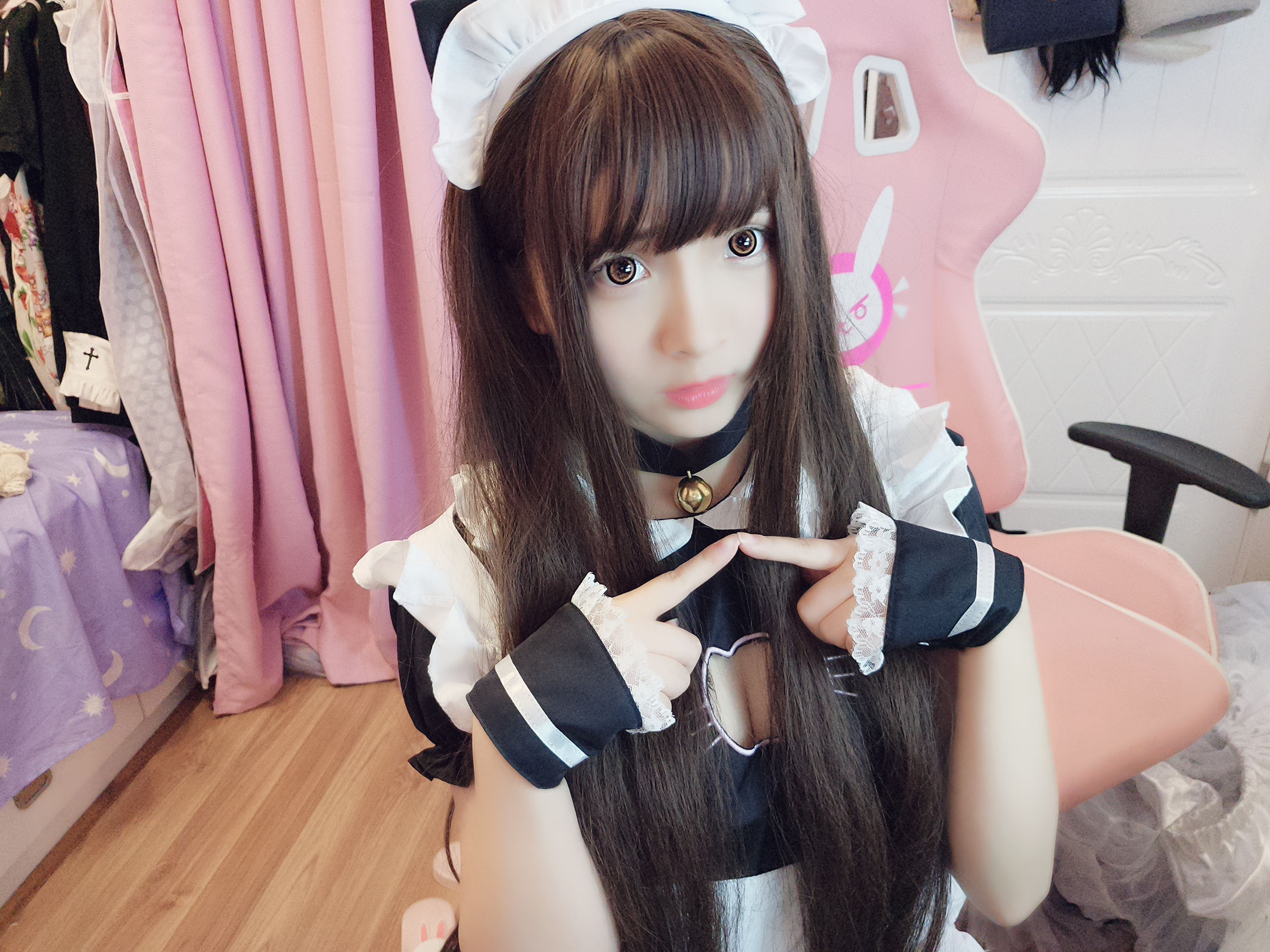 二次元美女古川kagura 女仆 [9P]