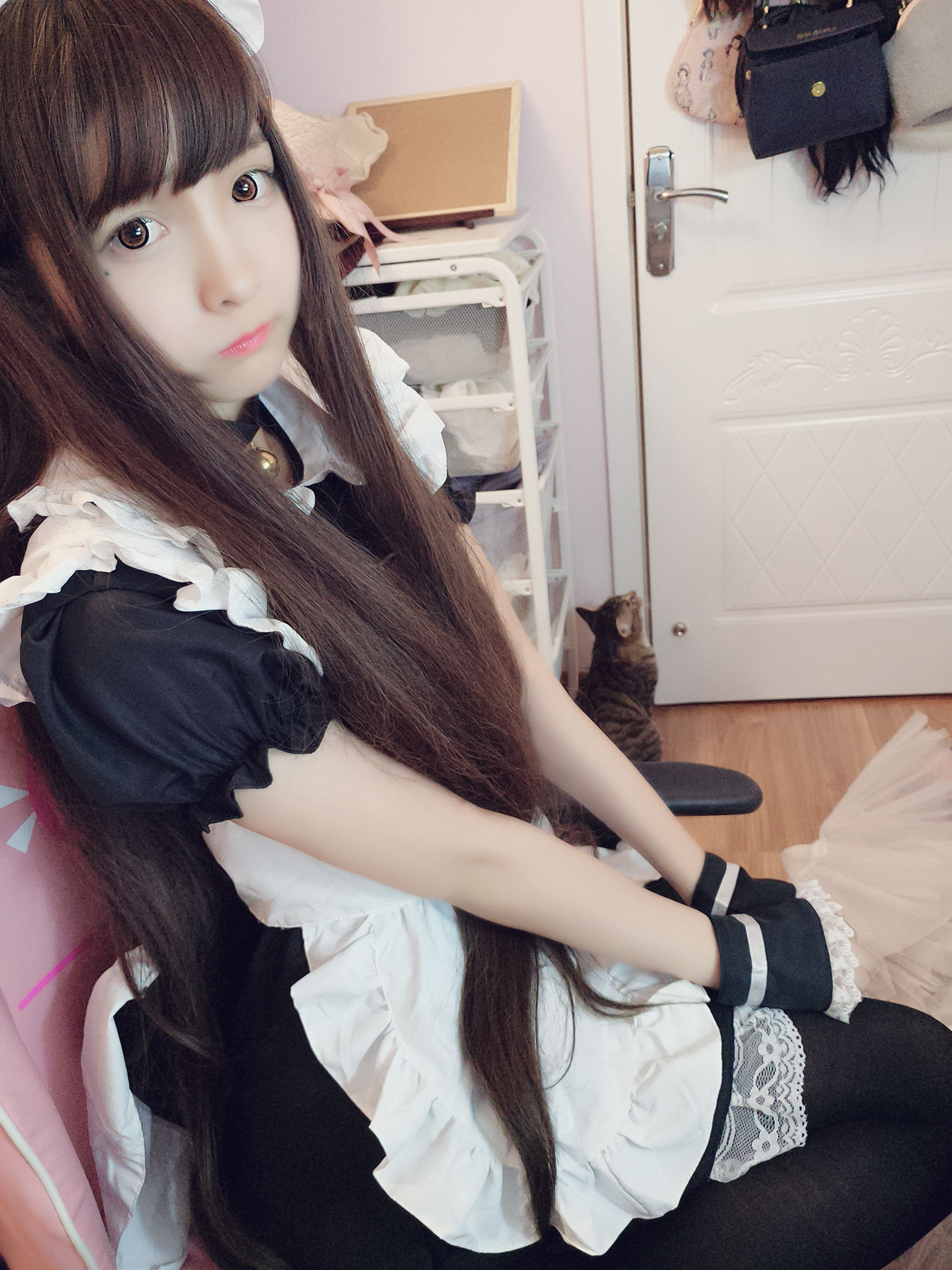 二次元美女古川kagura 女仆 [9P]