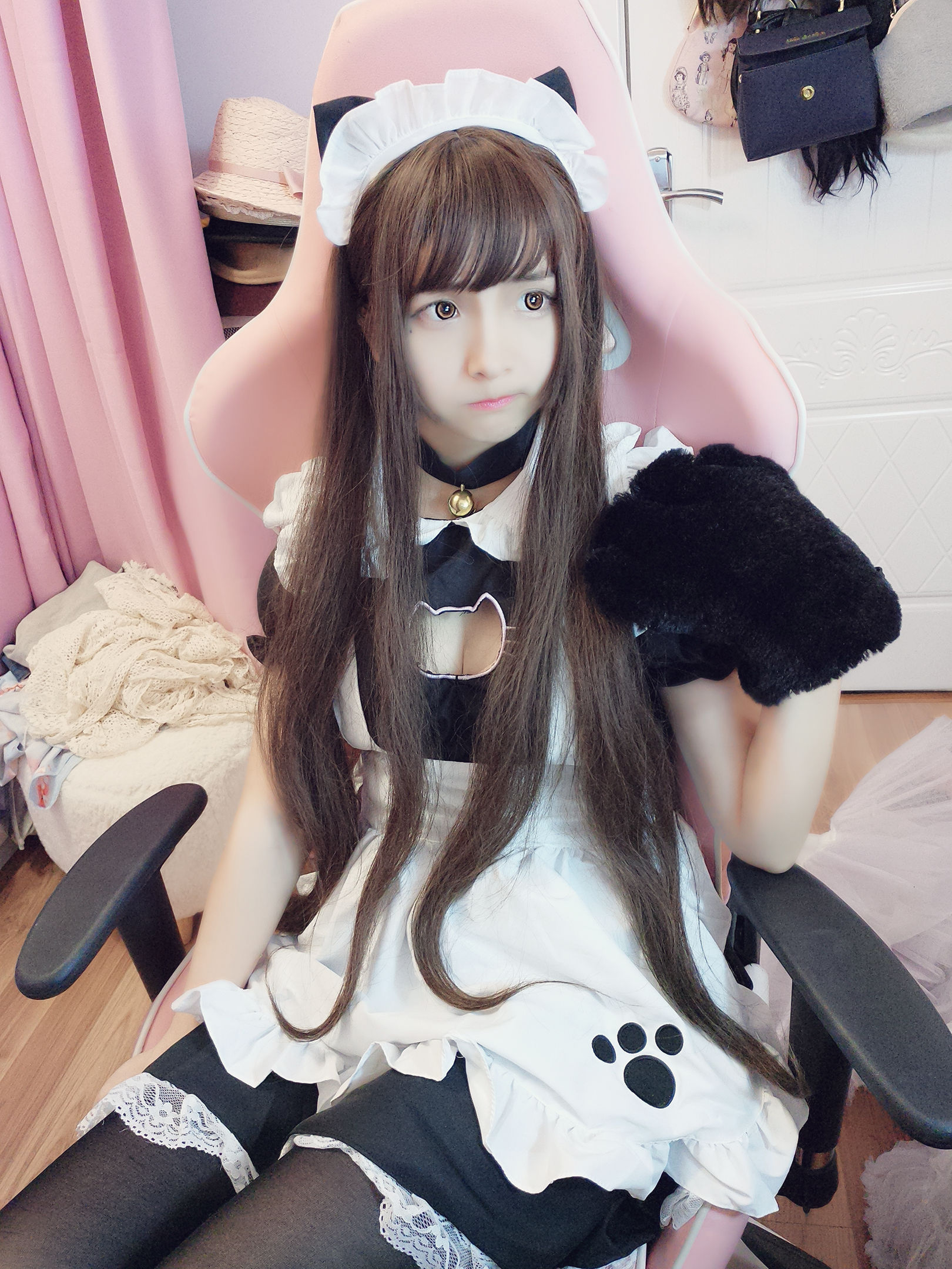 二次元美女古川kagura 女仆 [9P]