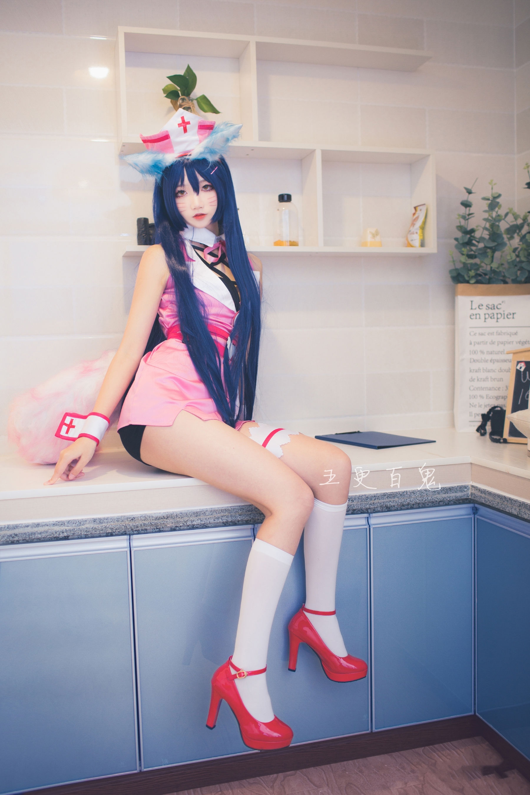 清纯少女五更百鬼 – 九尾 [8P]