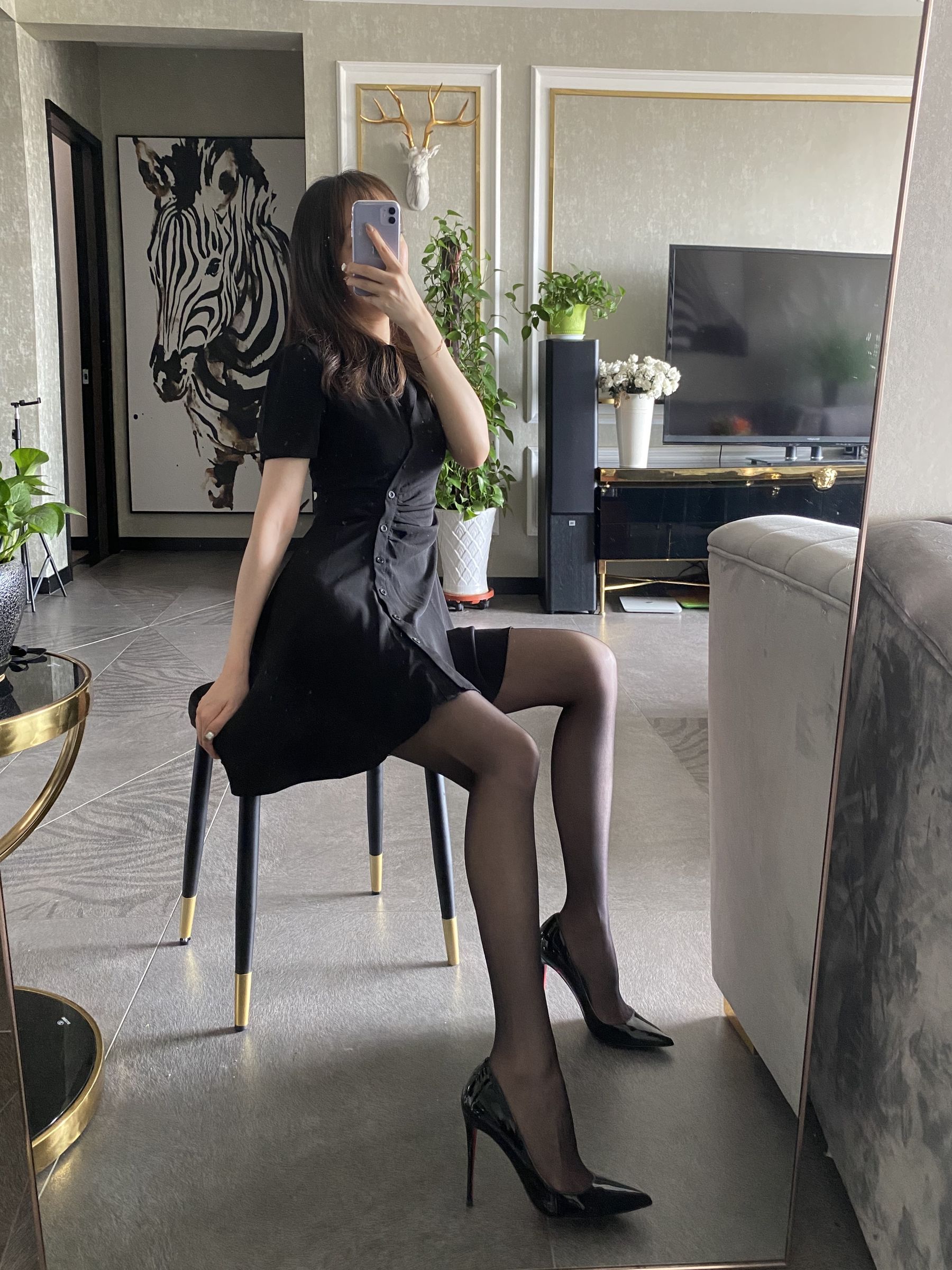 丝足博主麋鹿_Monroe 2020.08.27 黑丝梦想 [34P]