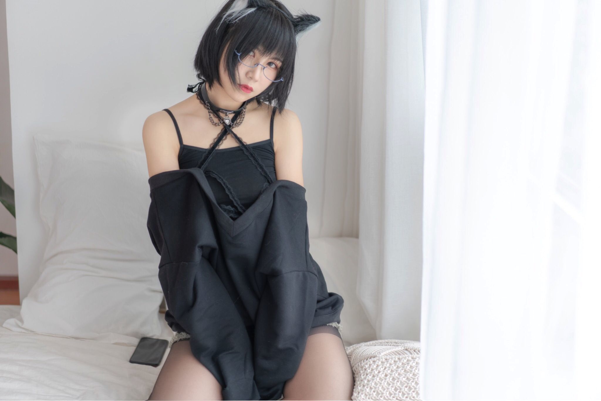 COSER美女逐月su 日常猫娘 [27P]