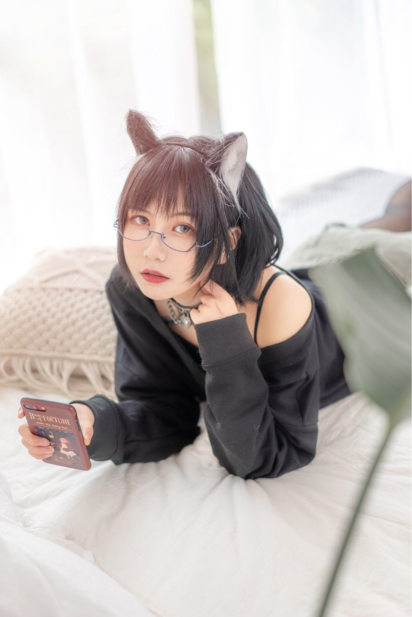 COSER美女逐月su 日常猫娘 [27P]