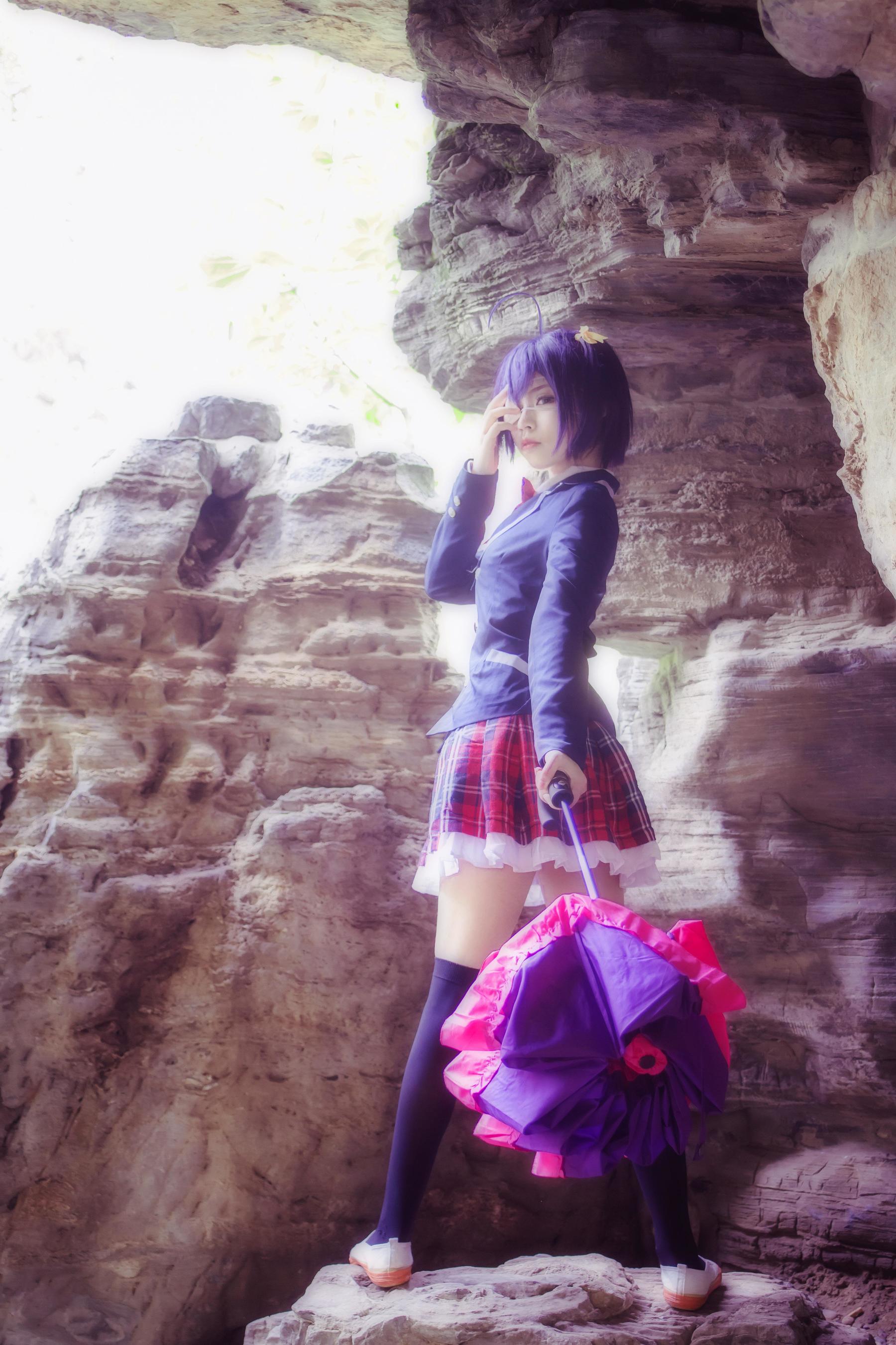 [Cosplay写真] 萌妹白易子教主 – 中二病也要谈恋爱 [10P]