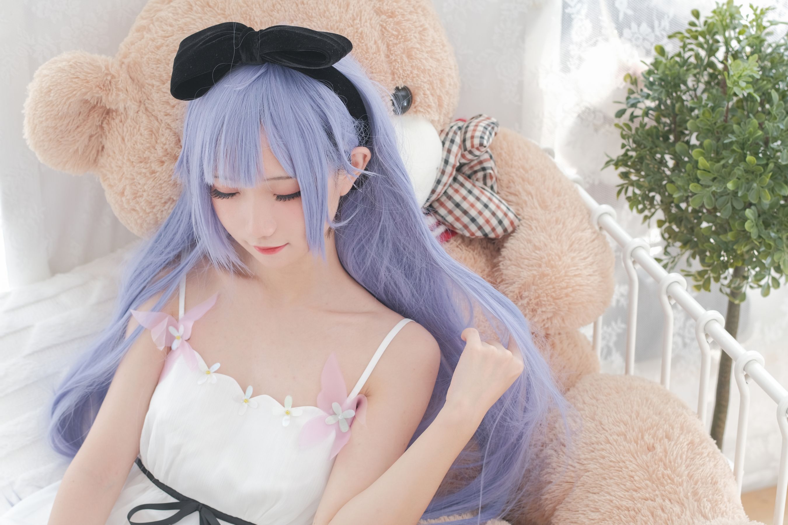 花柒Hana – 独角兽清凉阅读时光 [20P]