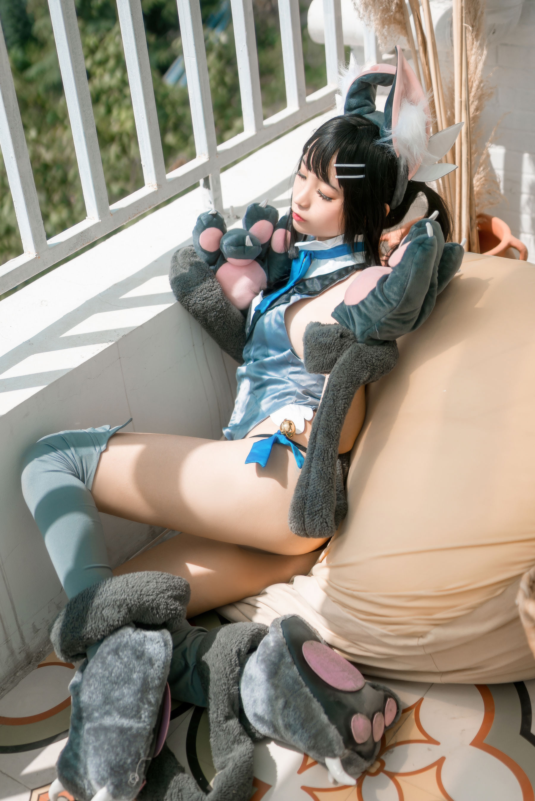 [Cosplay写真] 动漫博主蠢沫沫 – 卫宫美游 [44P]